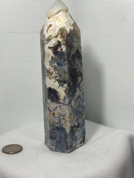 OCEAN JASPER TOWER -inner peace, emotional healing, spiritual renewal