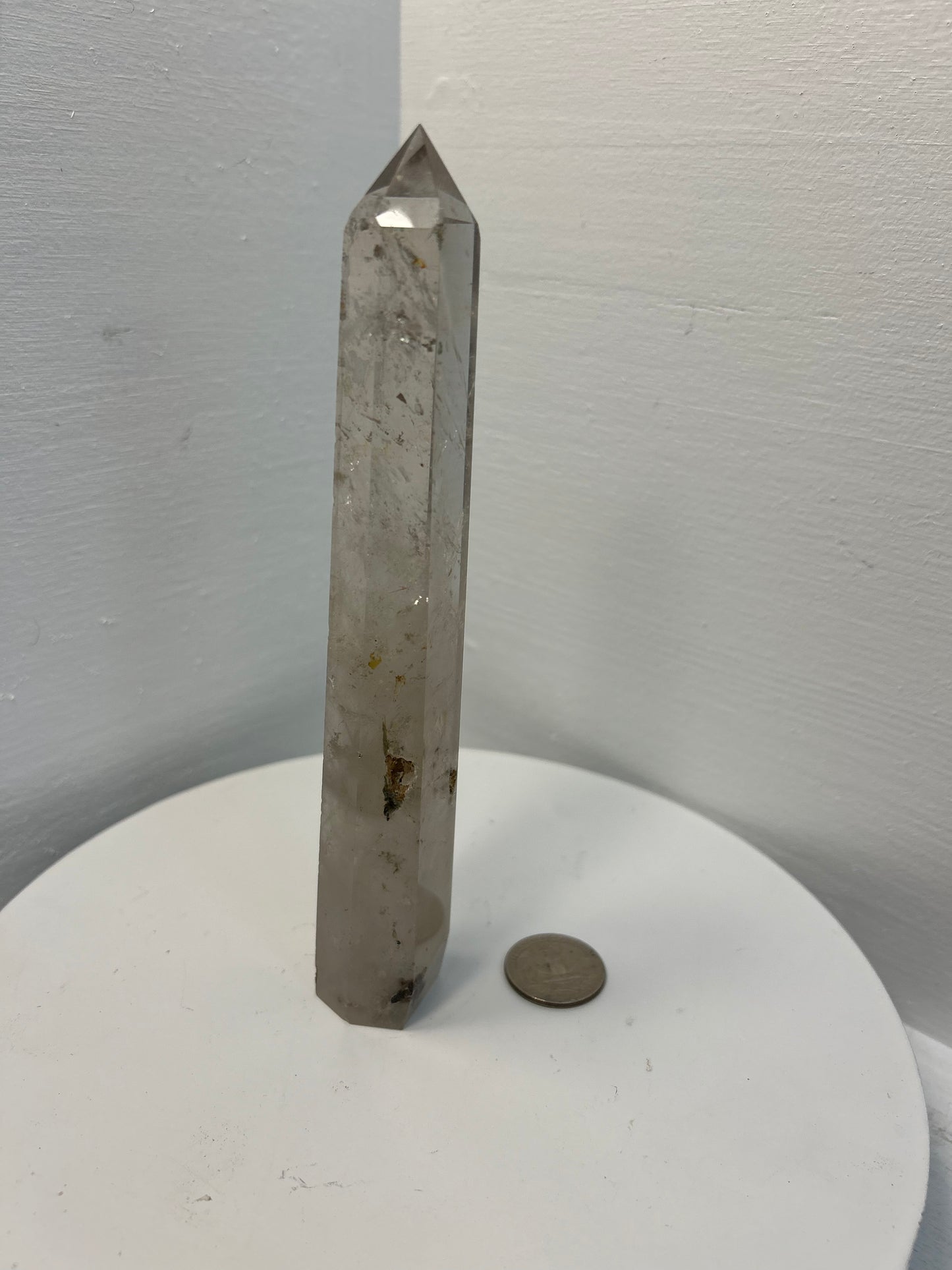 GARDEN QUARTZ TOWER- Growth, Clarity, Earthly Connection