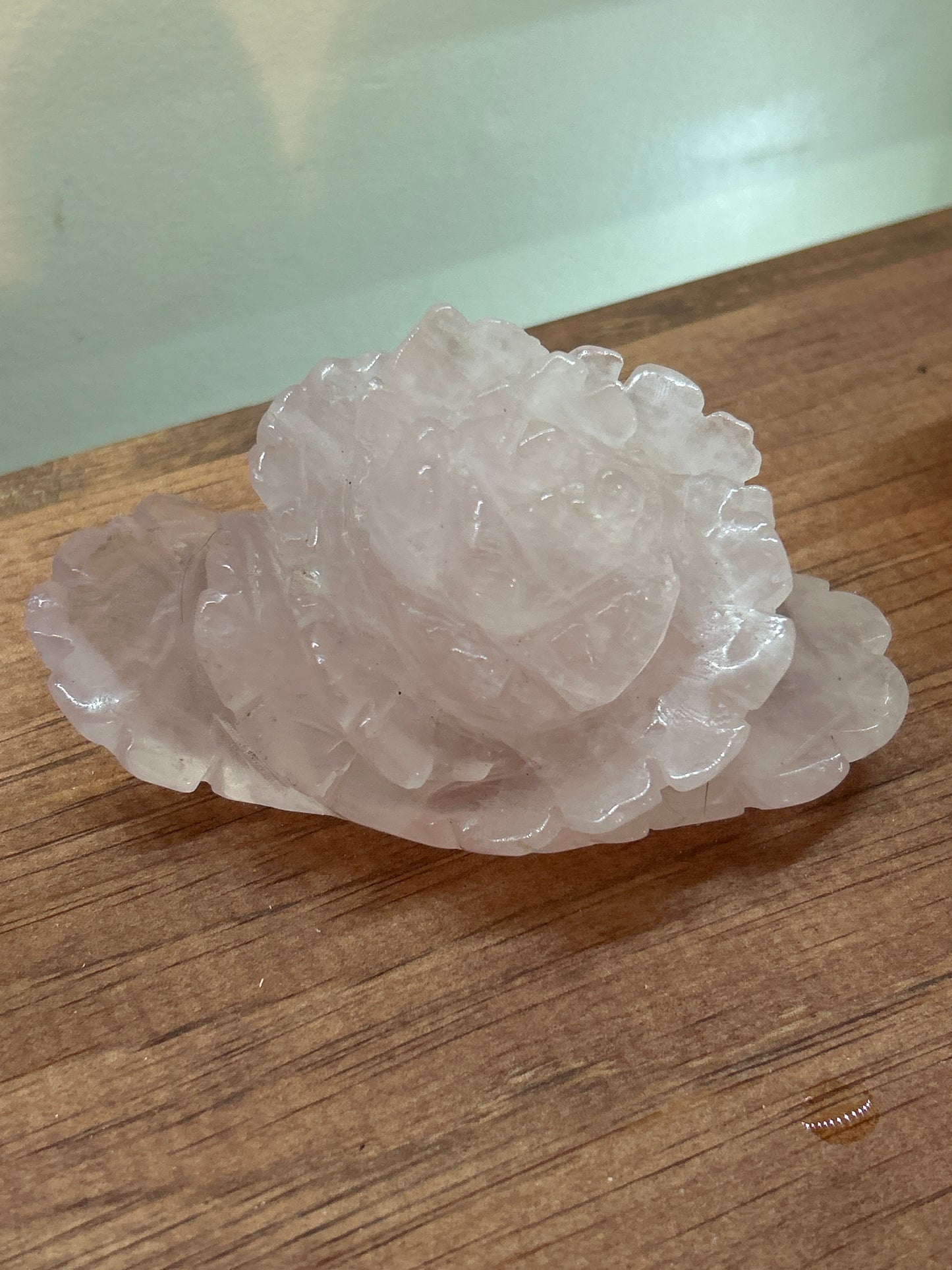 ROSE QUARTZ FLOWER-Love, Compassion, Emotional Healing