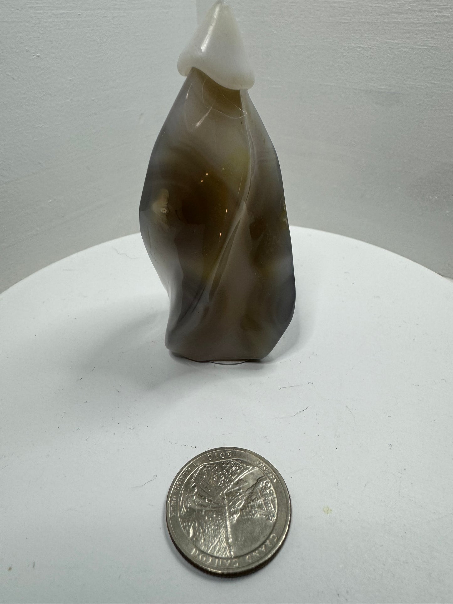ORCA AGATE FLAME-protection, intuition,  spiritual guidance