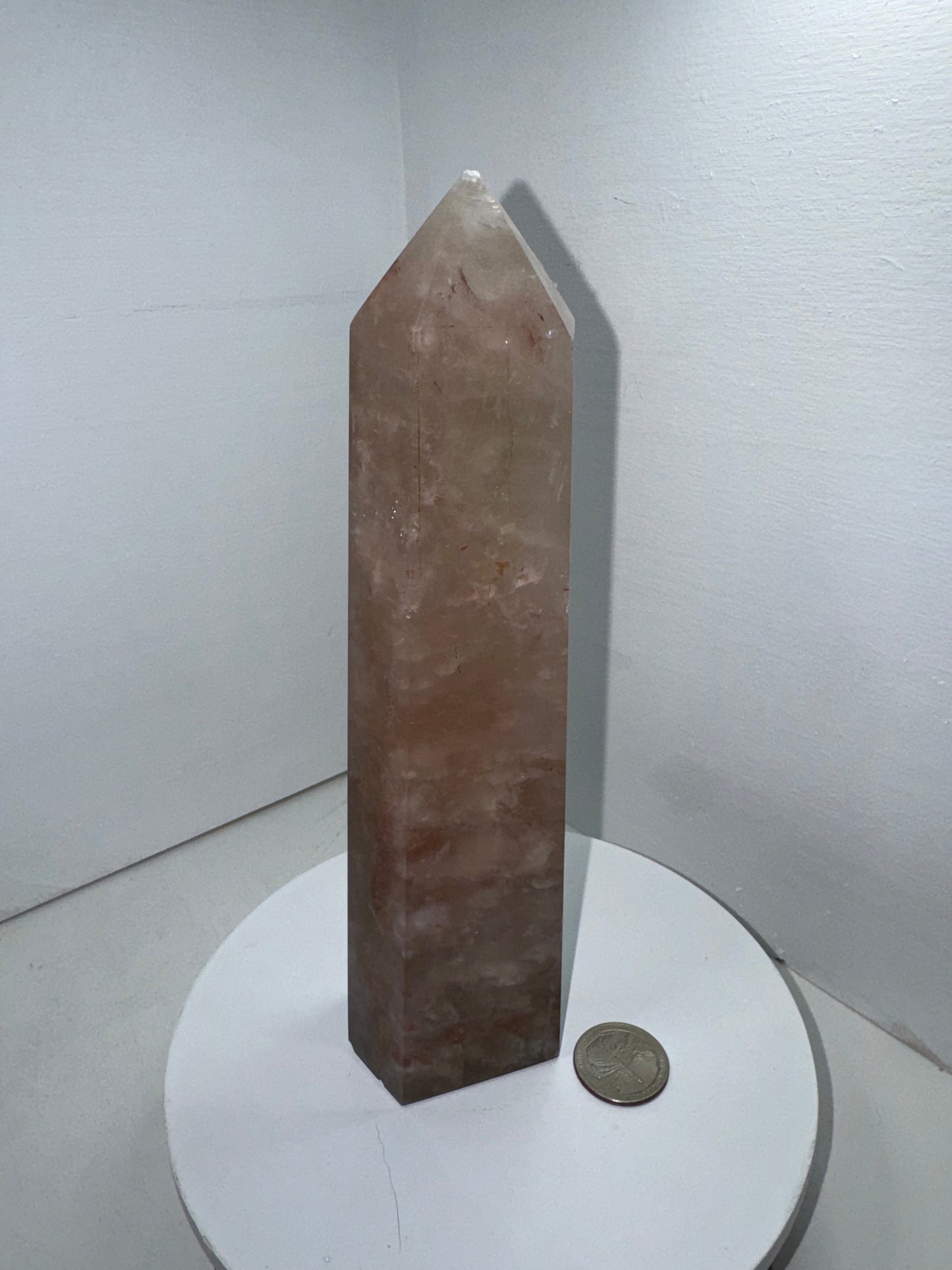 FIRE QUARTZ TOWER-passion, vitality, spiritual awakening
