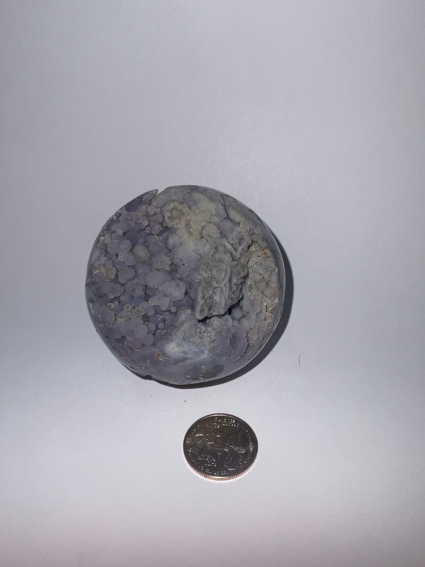 GRAPE AGATE SPHERE-Intuition, Serenity, and Spiritual Growth