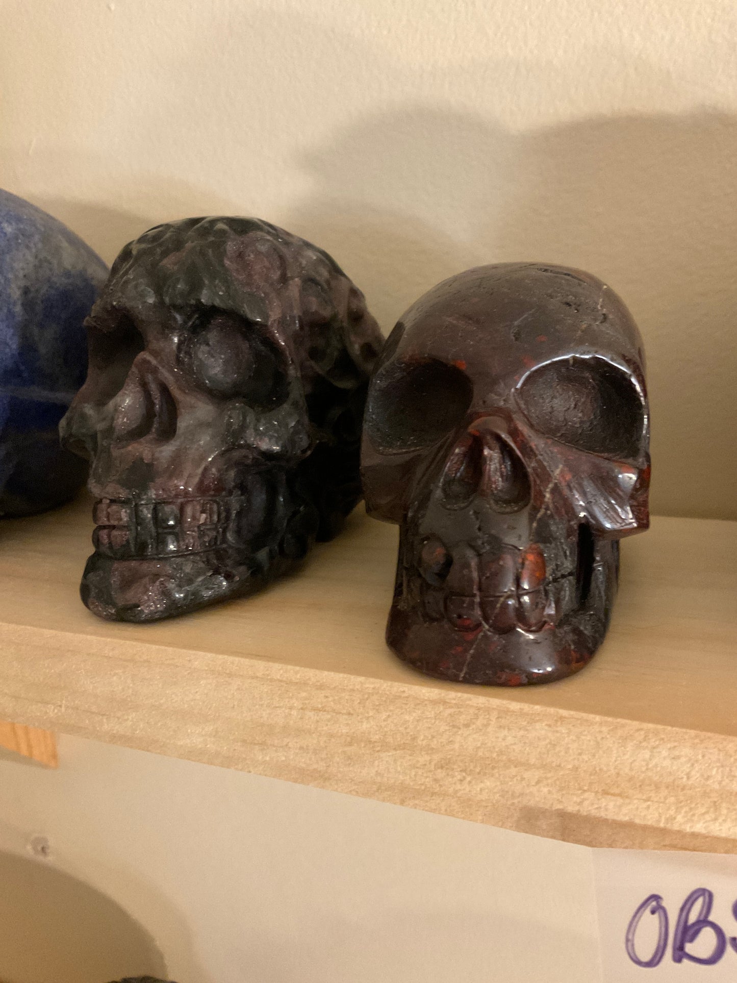 GARNETT SKULL-inner strength, resilience, passion for life.