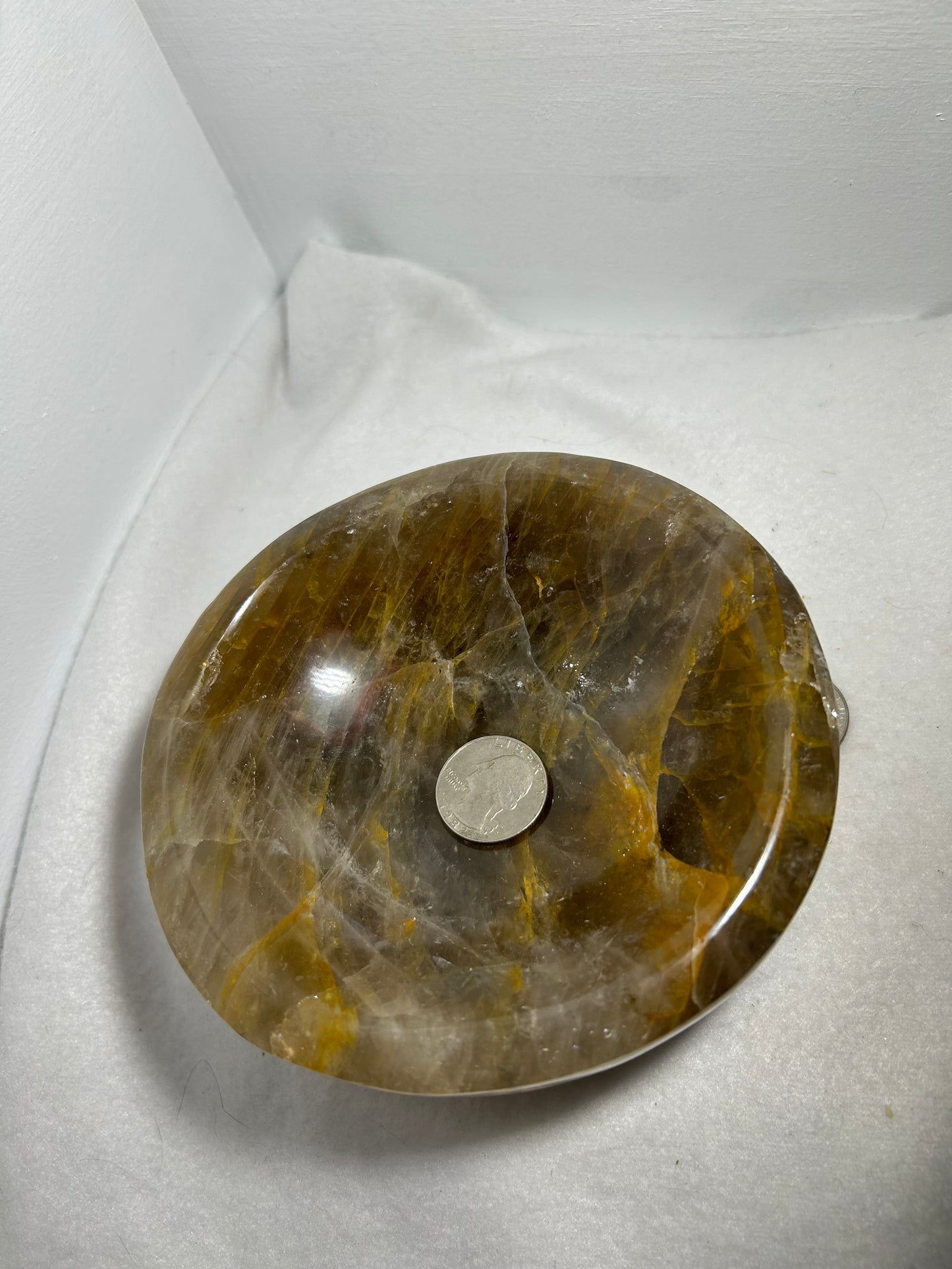FIRE QUARTZ BOWL -passion, vitality, and spiritual awakening