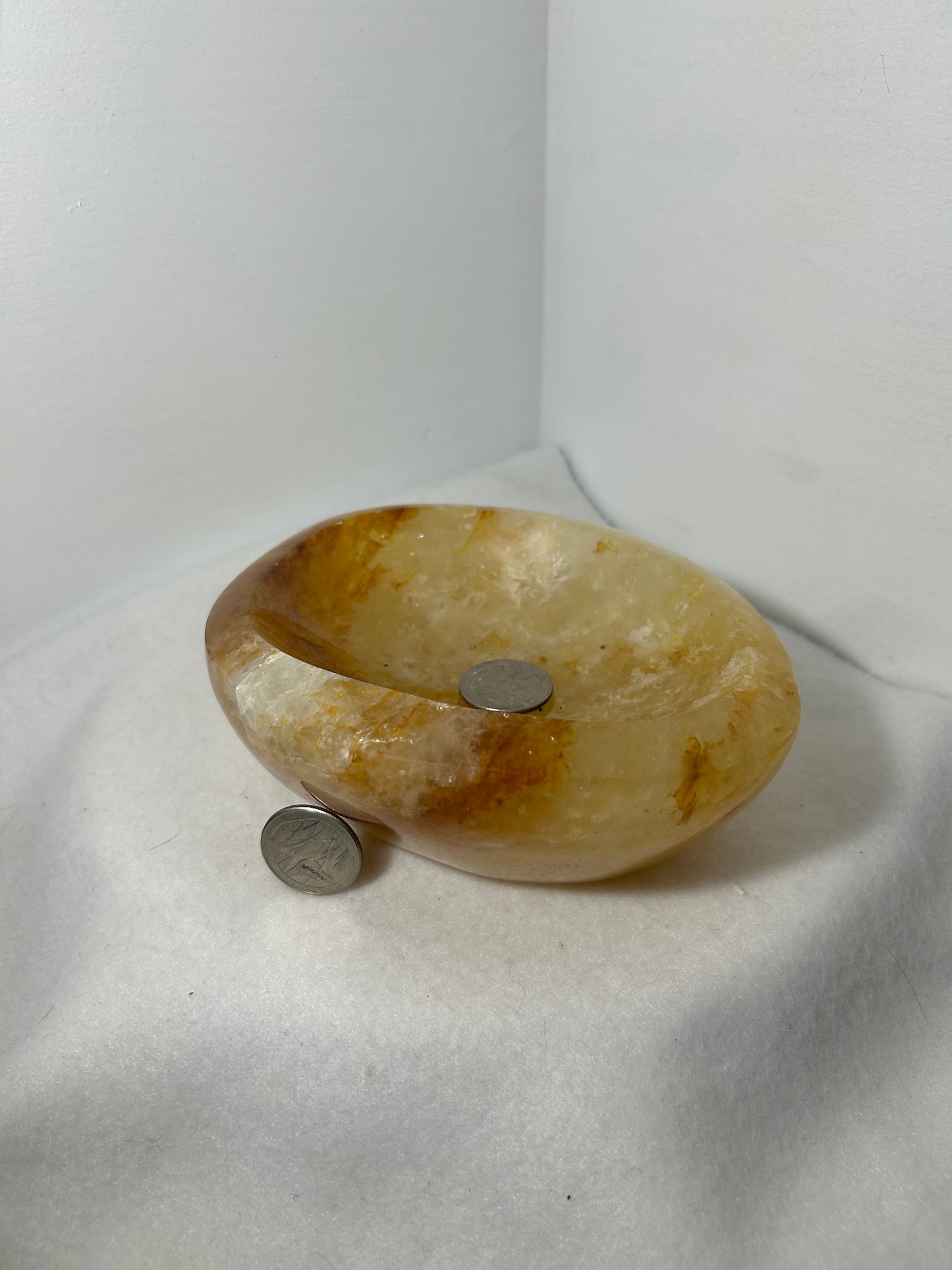 FIRE QUARTZ BOWL -passion, vitality, and spiritual awakening