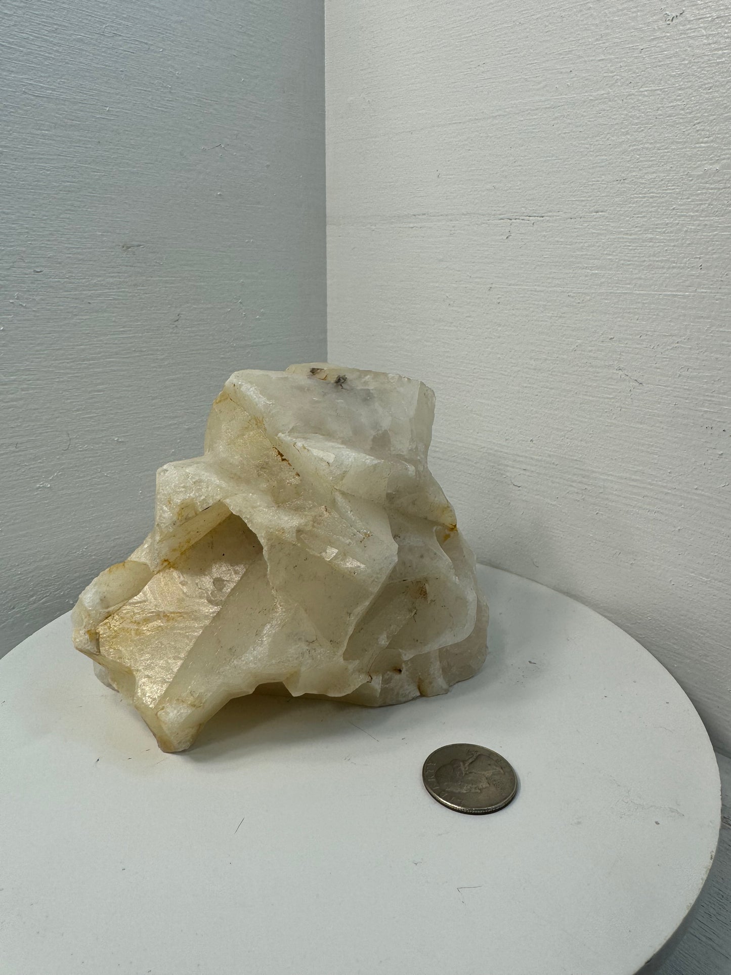 CLEAR QUARTZ CLUSTER SKULL -Clarity, Amplification, Spiritual Connection