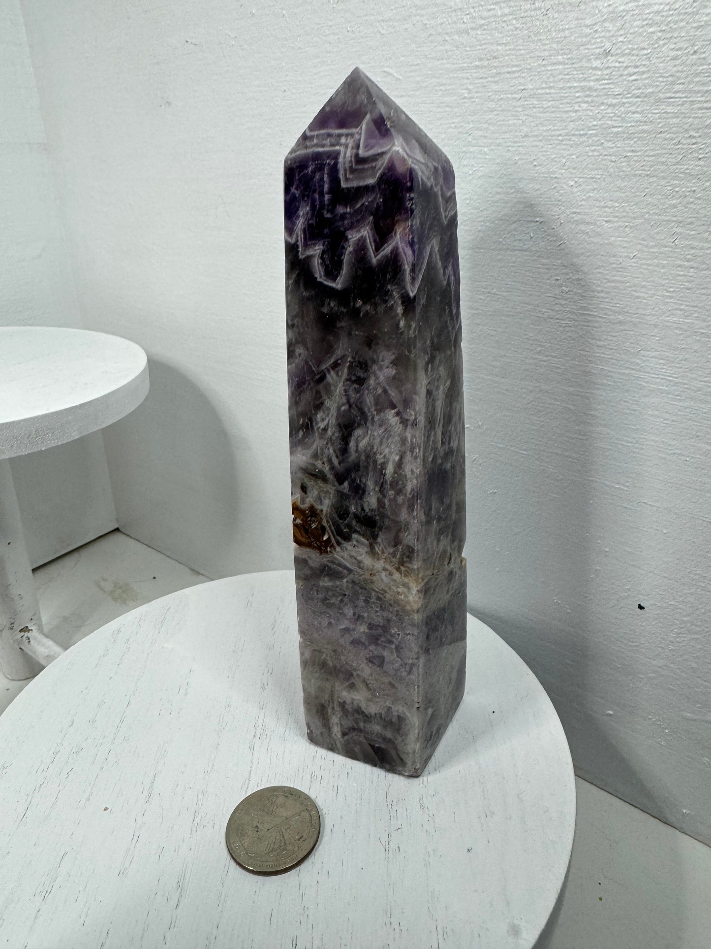 AMETHYST TOWER-peace, spiritual growth, intuition