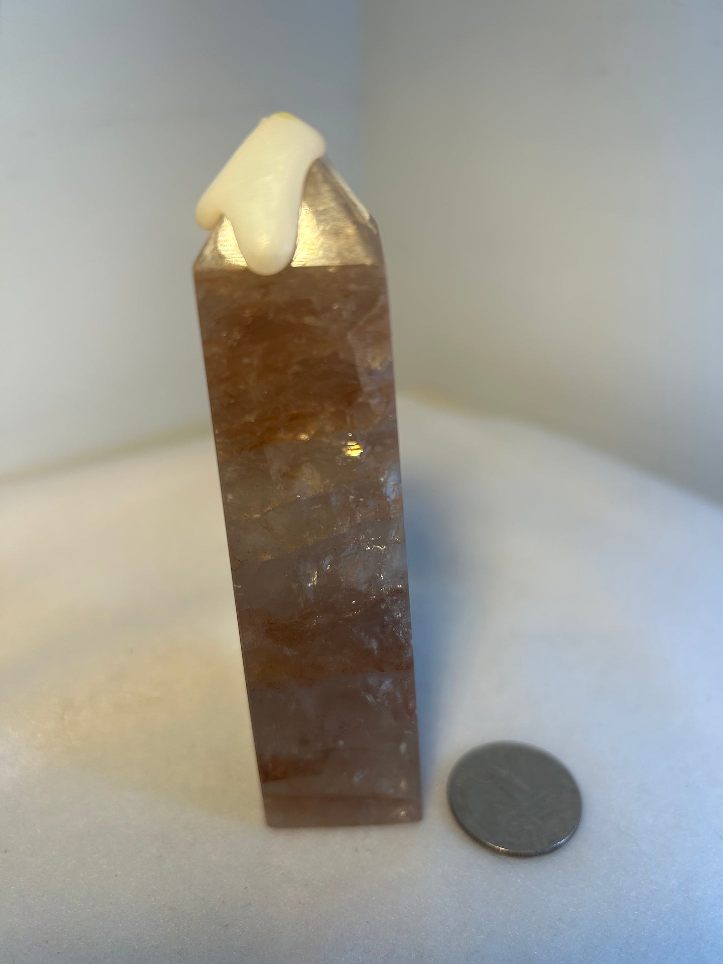 FIRE QUARTZ TOWER-passion, vitality, spiritual awakening