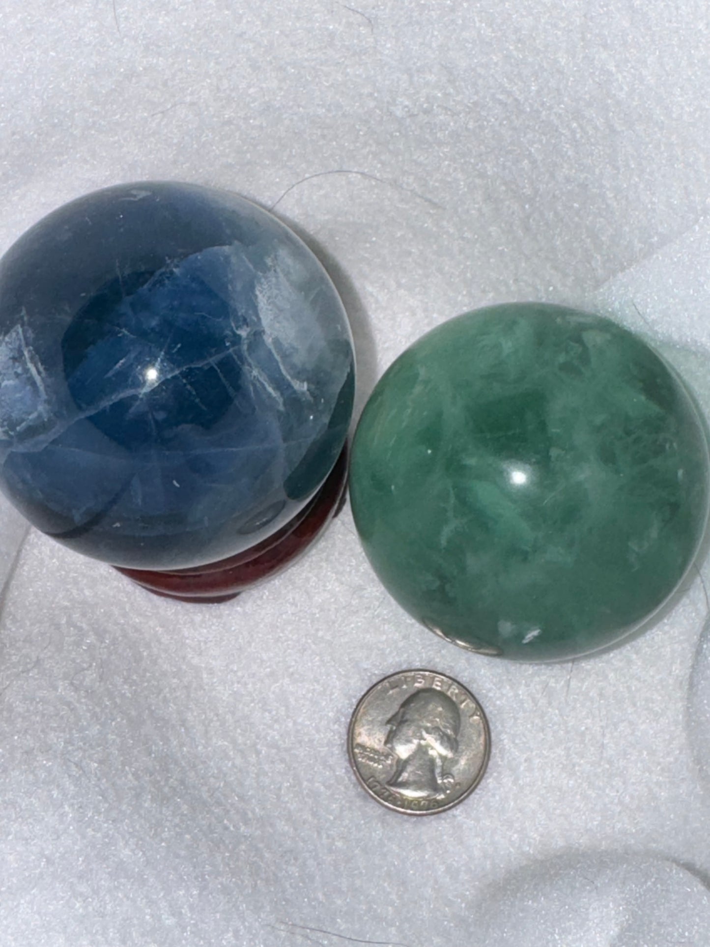 FLUORITE SPHERE-clarity, focus, spiritual expansion