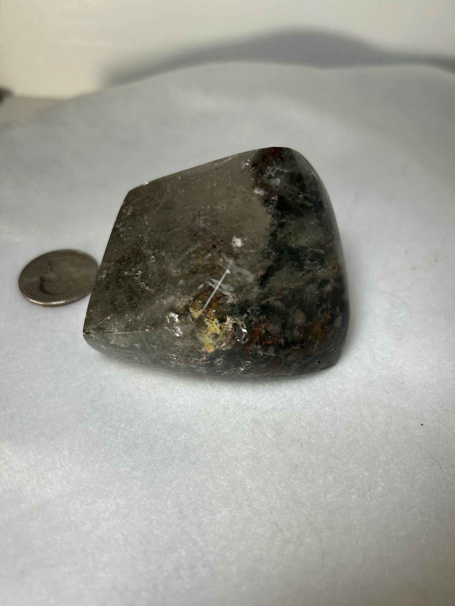 GARDEN QUARTZ FREEFORM-dreams, connection, healing
