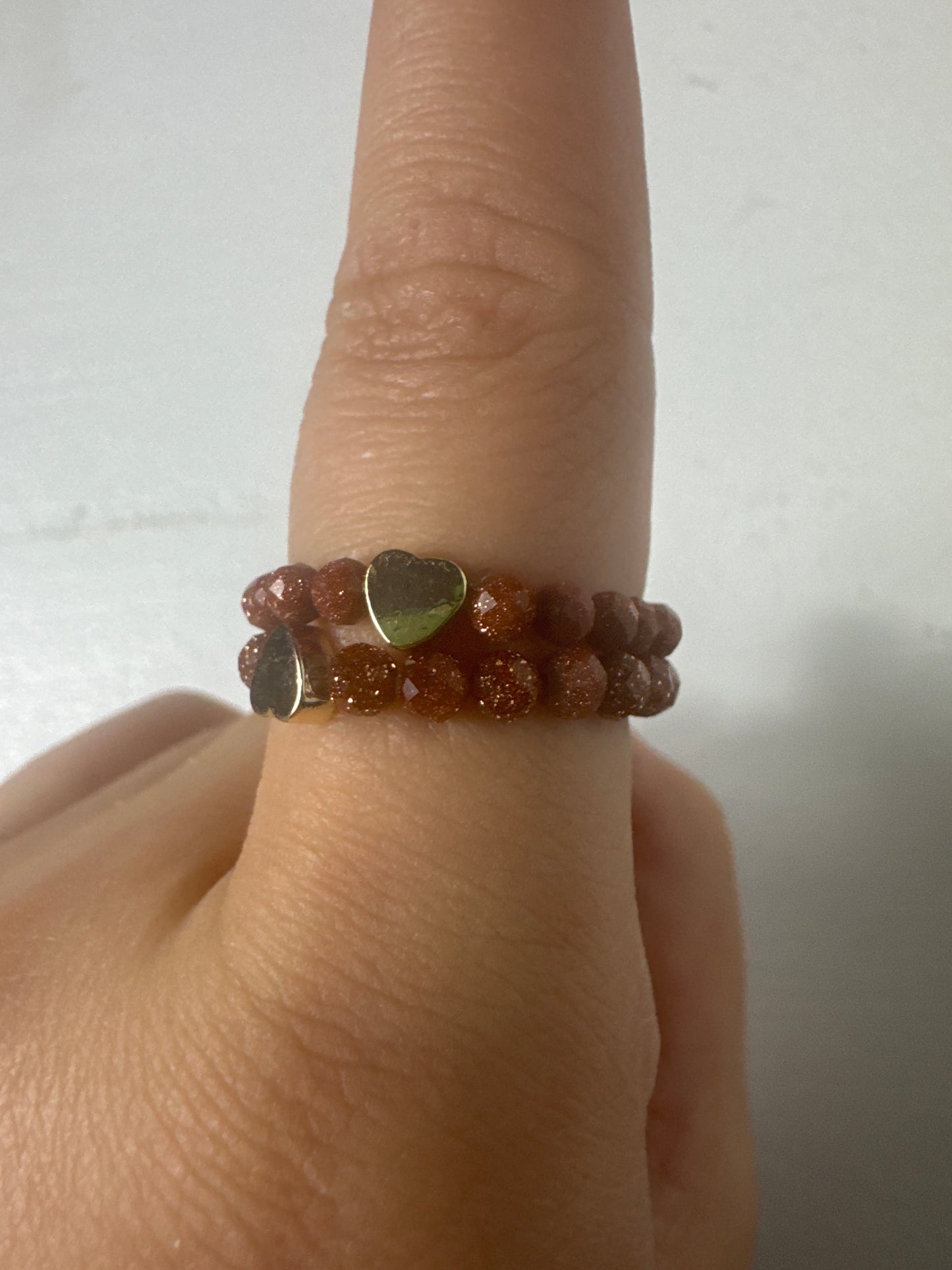SANDSTONE RINGS-Confidence, Creativity, Sparkling Beauty