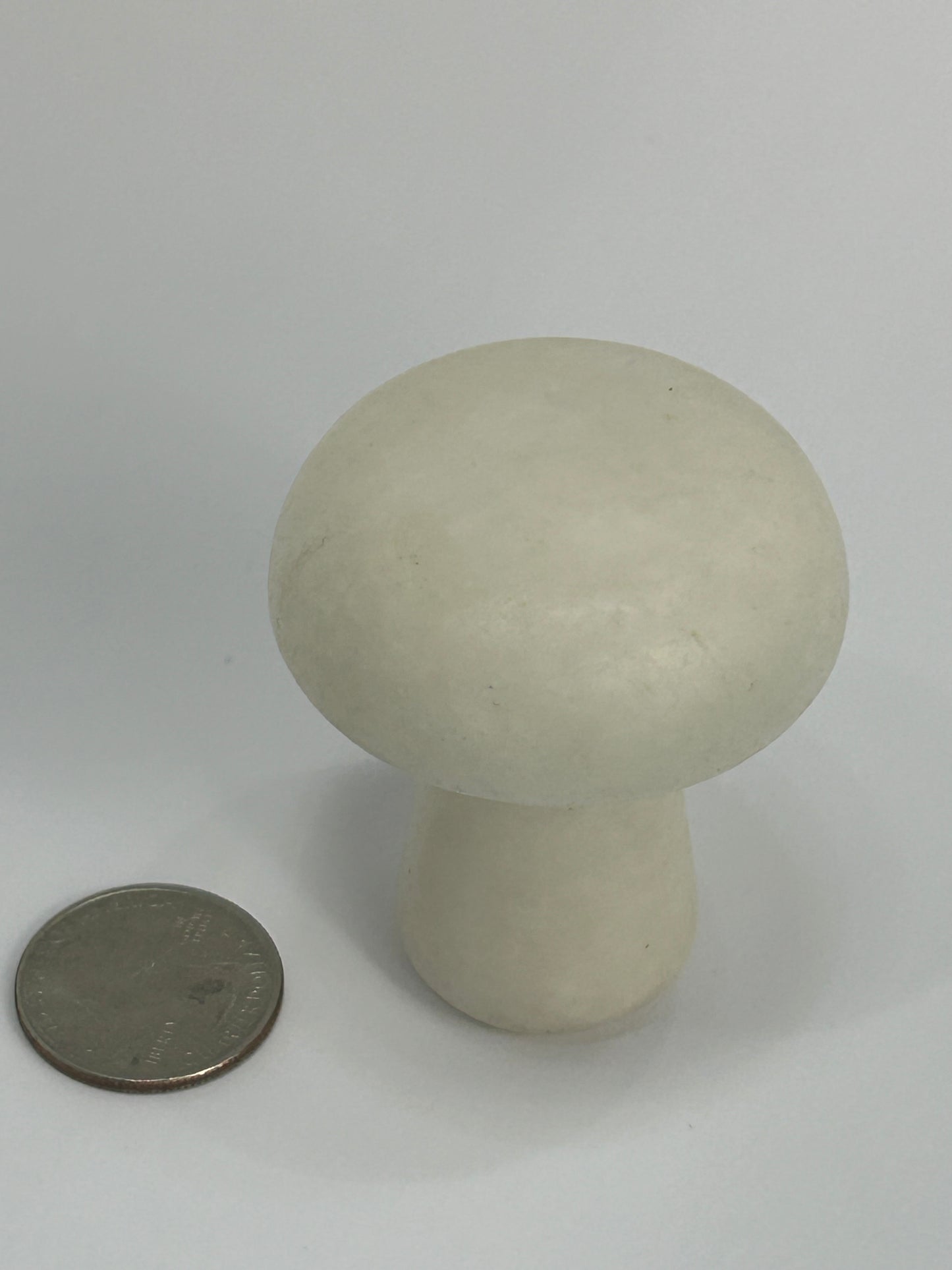 WHITE JADE MUSHROOM-  Serenity, Purity, and Spiritual Growth