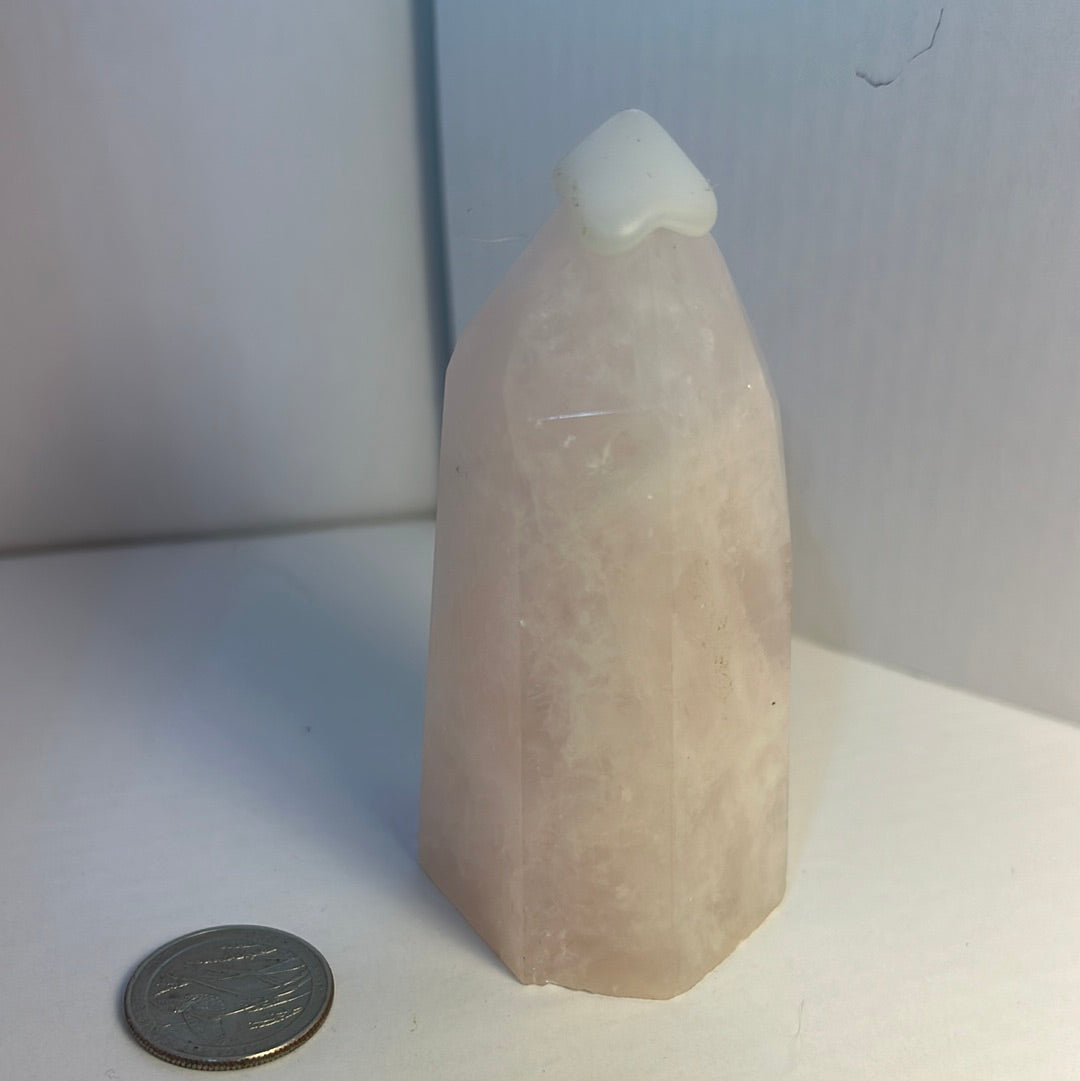 ROSE QUARTZ TOWER-love, compassion, harmony