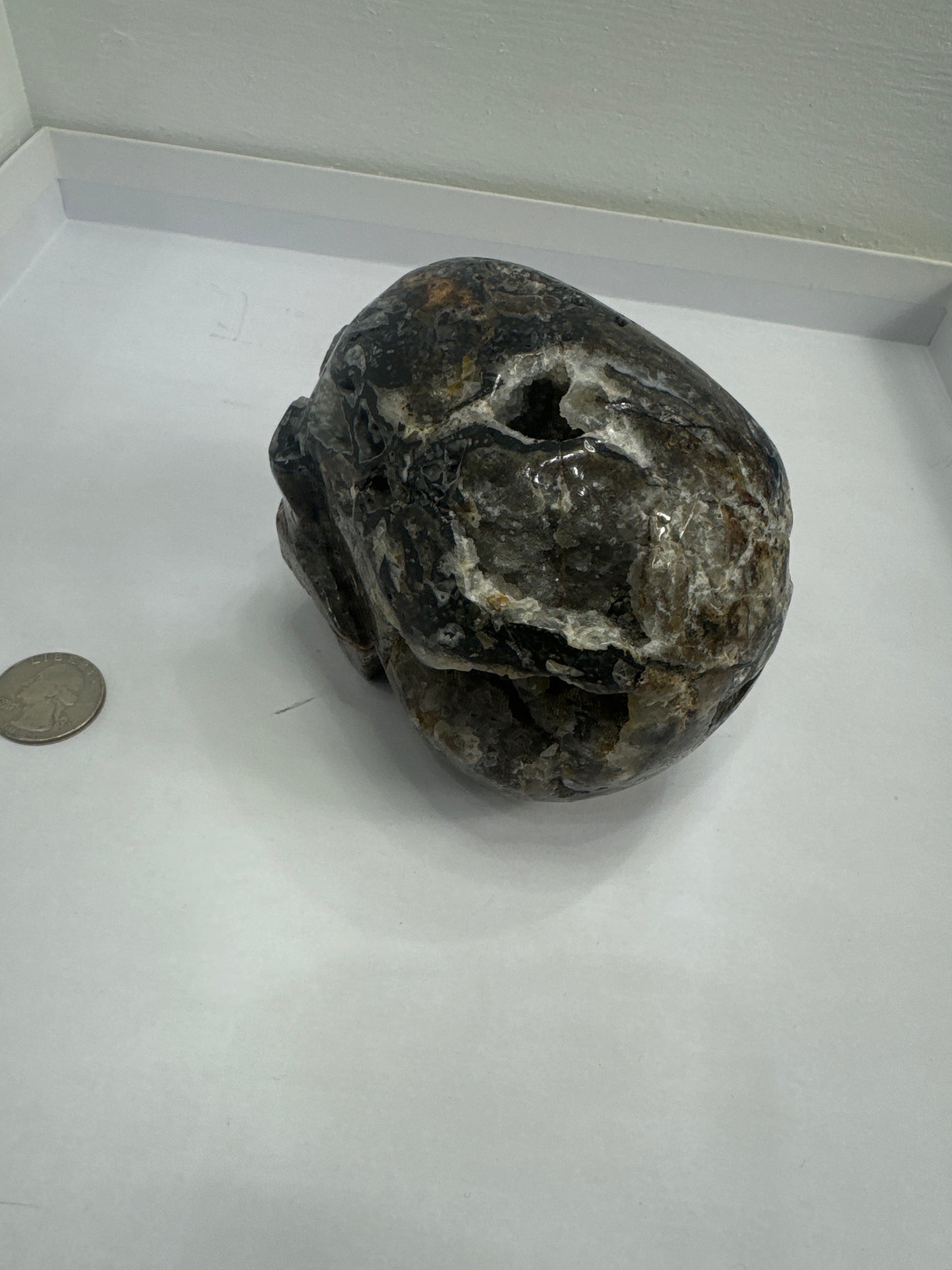SPHALERITE SKULL-Vitality, Grounding, Manifestation