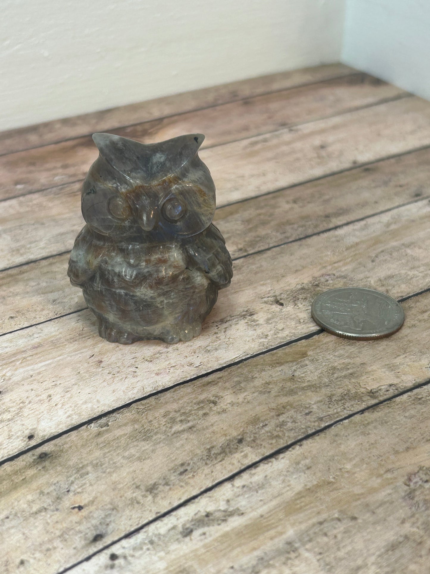 OWL CARVINGS (SMALL)-  Wisdom, Intuition, and Protection