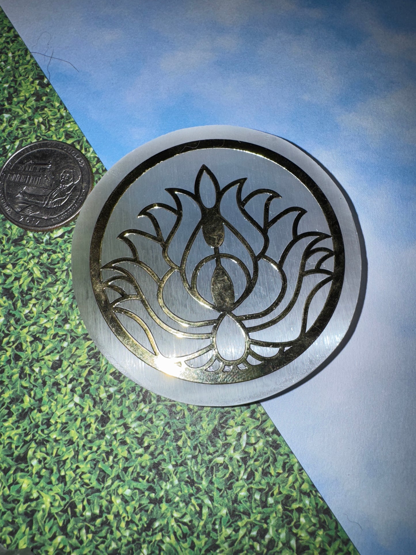 SELENITE PLATE-Cleansing, Charging, Divine Energy