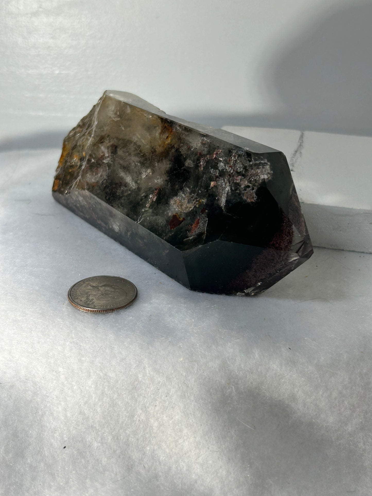 GARDEN QUARTZ FREEFORM-dreams, connection, healing