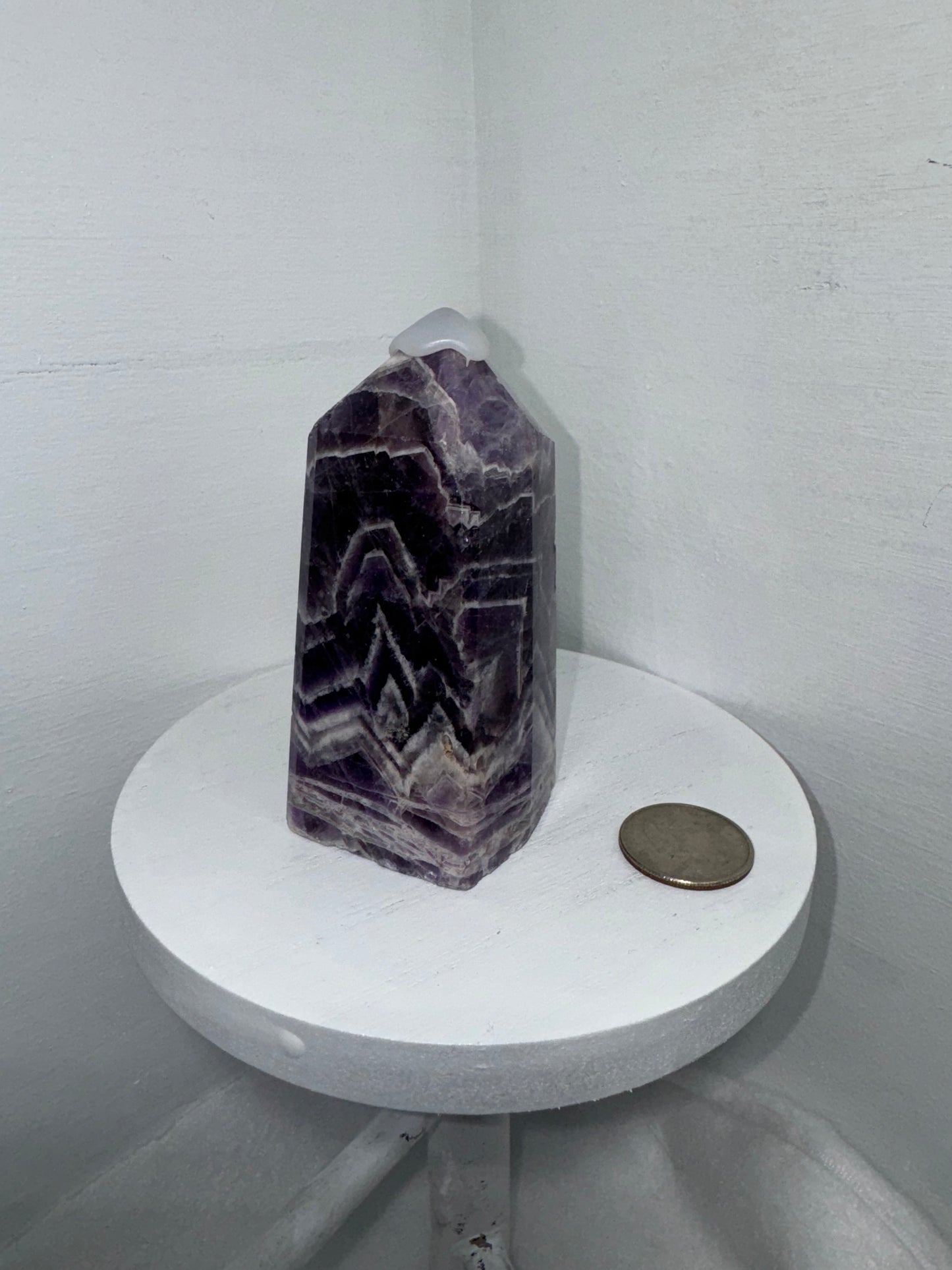 AMETHYST TOWER-peace, spiritual growth, intuition