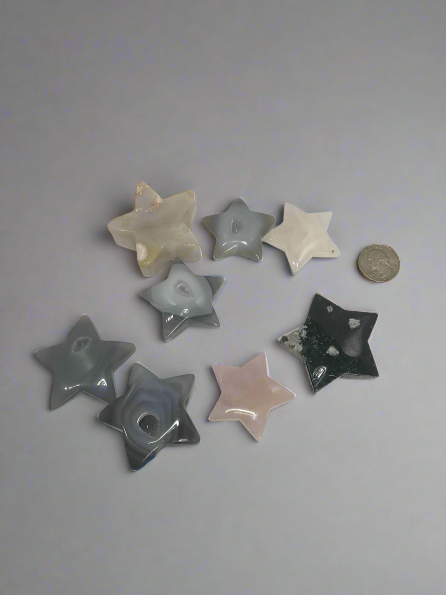 Mini stars (different materials) $5