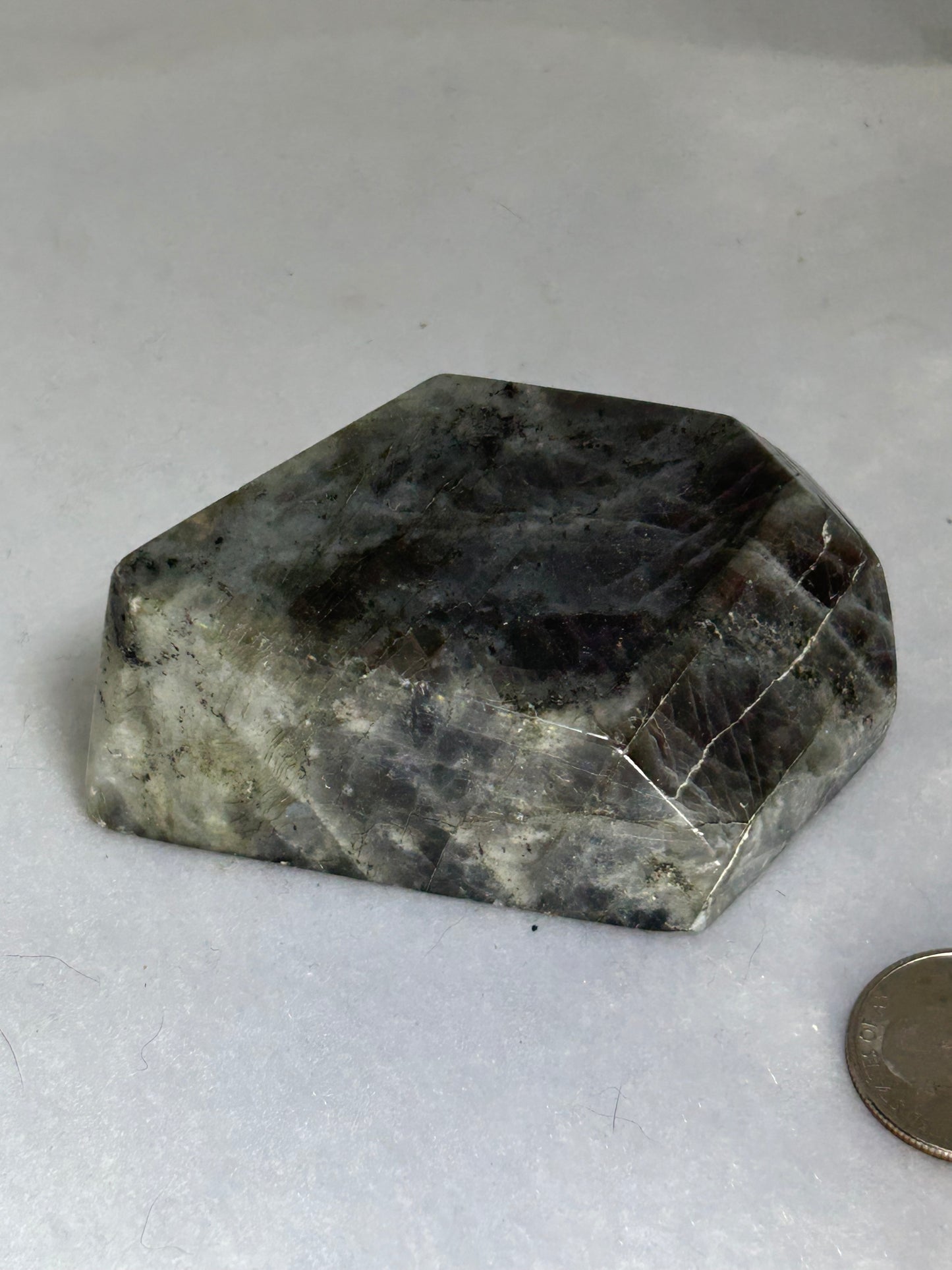 LABRADORITE FREEFORM-intuition, protection, and spiritual awakening