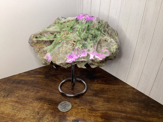 Sphalerite slabs - aura