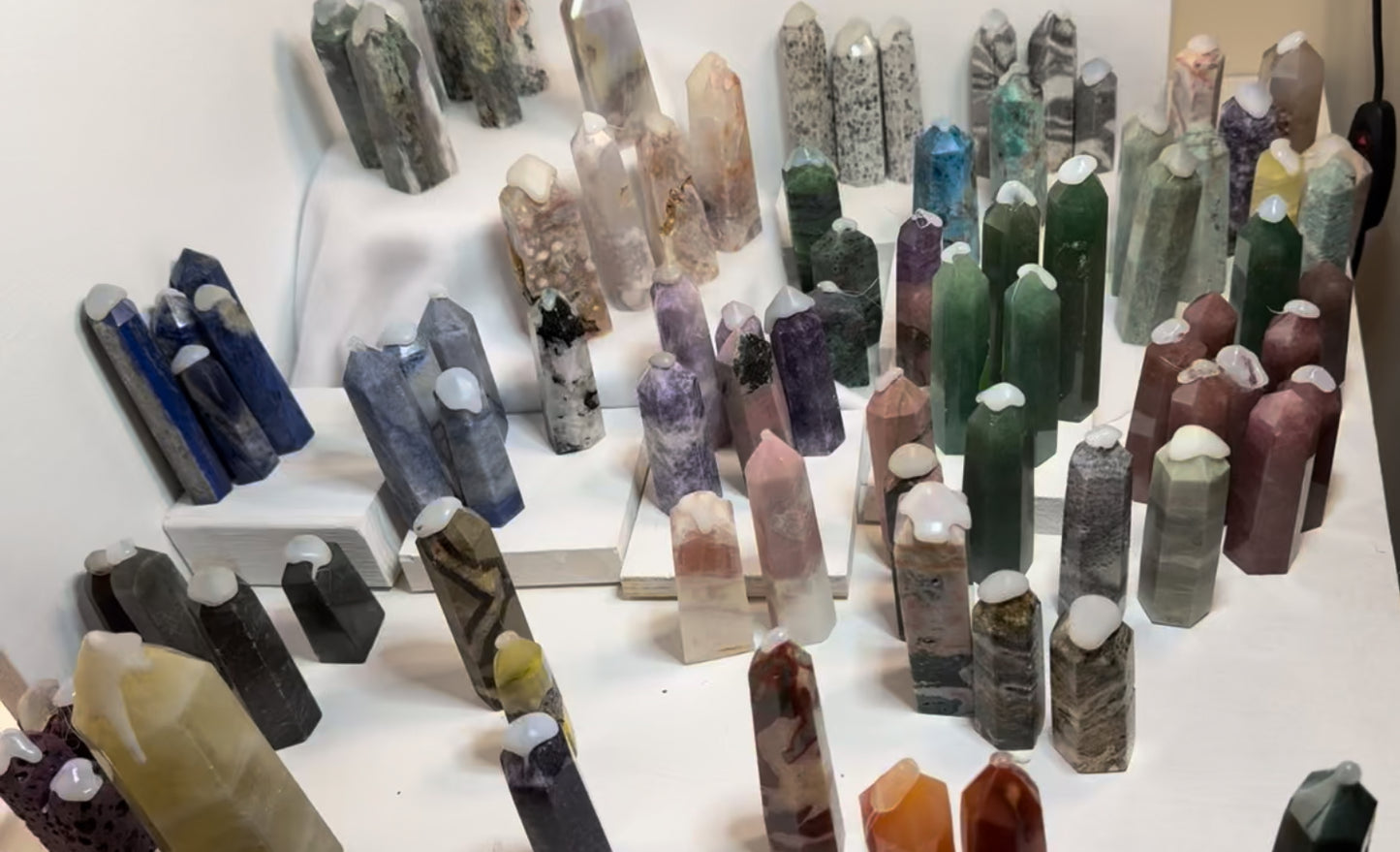 MINI CRYSTAL TOWERS:1-3 inches