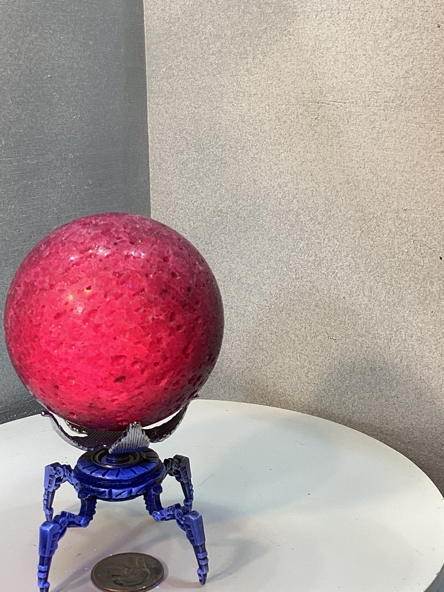 RUBY SPHERE- Passion, Vitality, and Courage