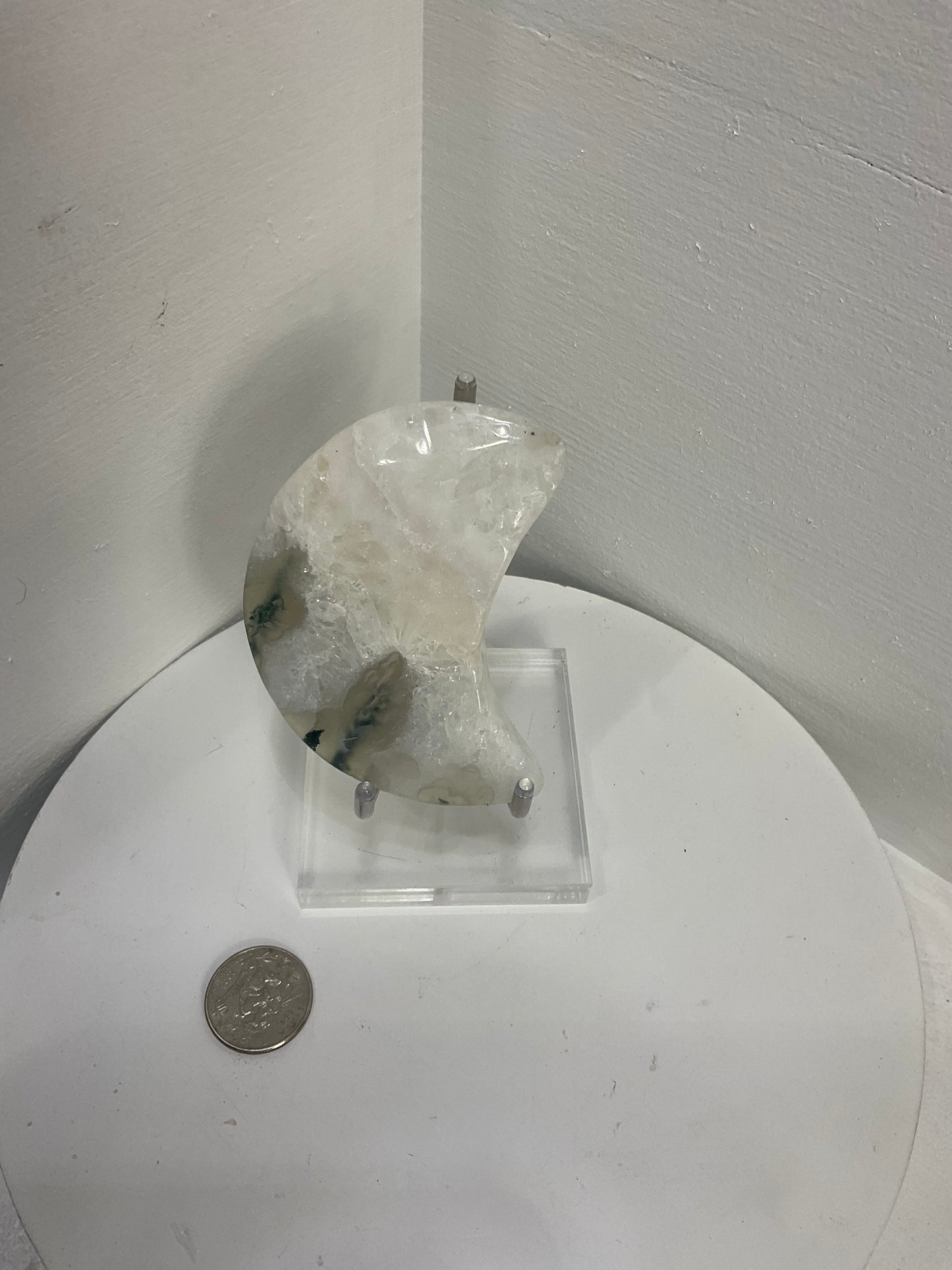MOSS AGATE MOONS-Growth, Balance, Connection to Nature