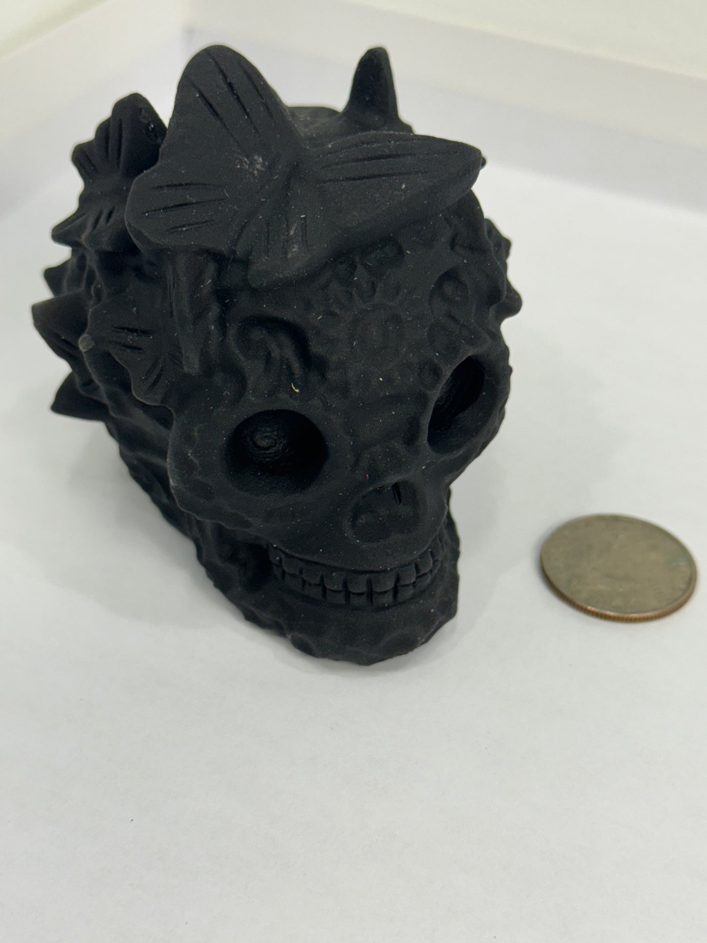 OBSIDIAN SKULL- growth, protection, transformation