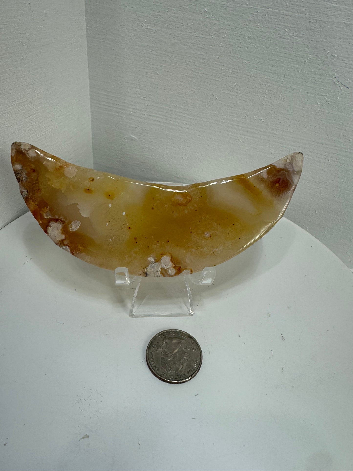FLOWER AGATE MOON-growth, manifestation, personal transformation