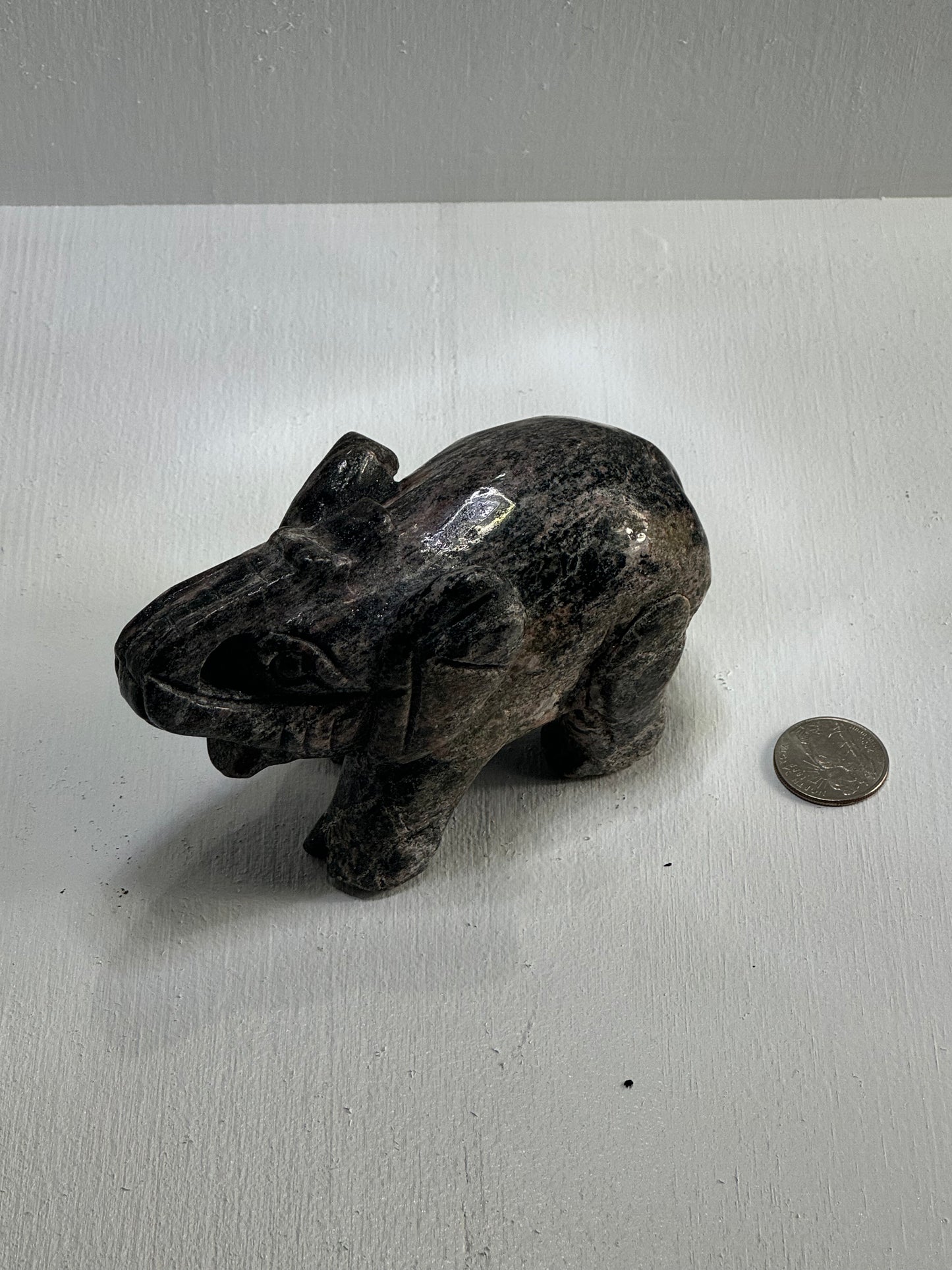 OCEAN JASPER ELEPHANT- Joy, Healing, and Tranquility