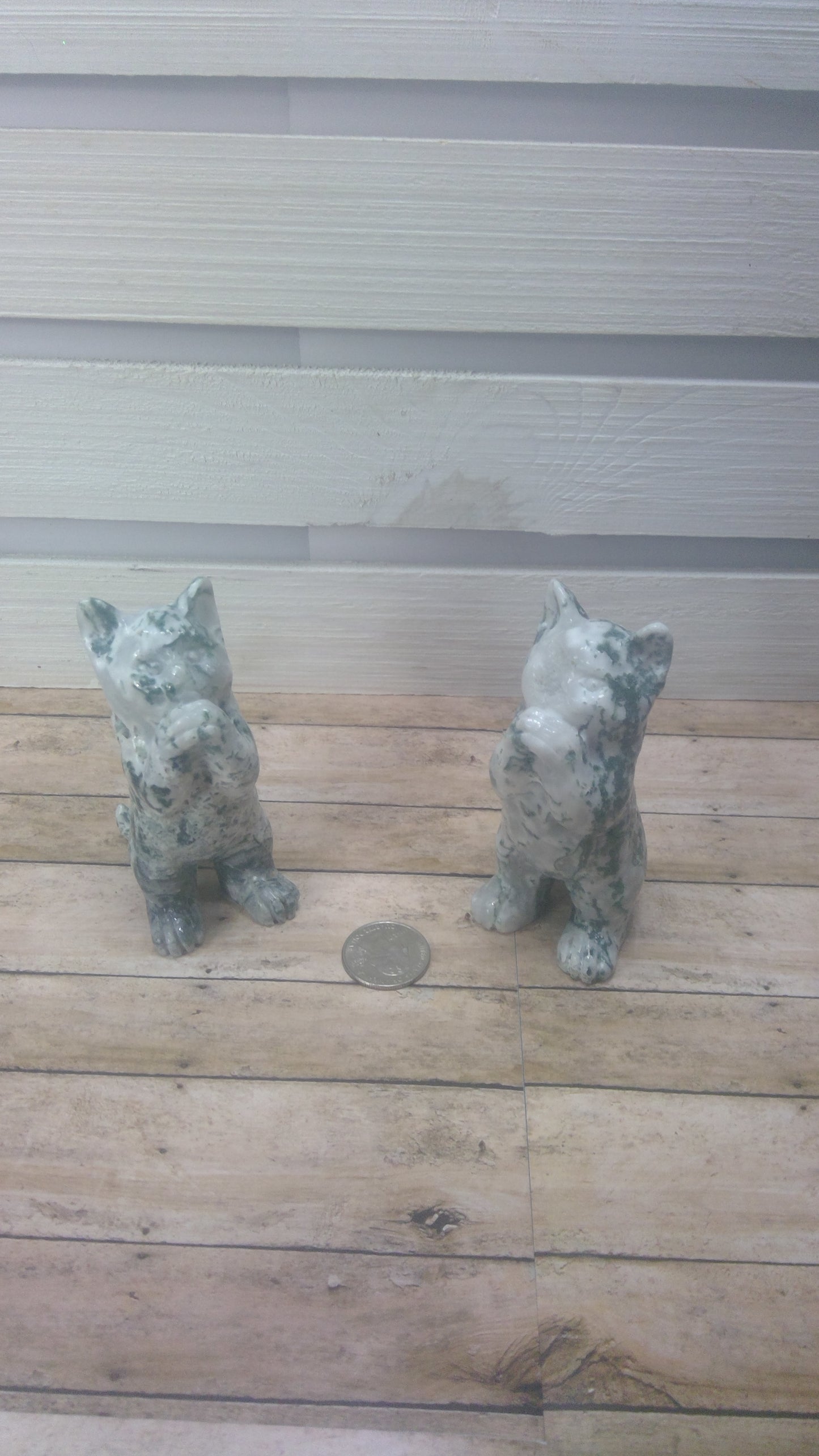 MOSS AGATE CAT -Intuition, Growth, Connection to Nature