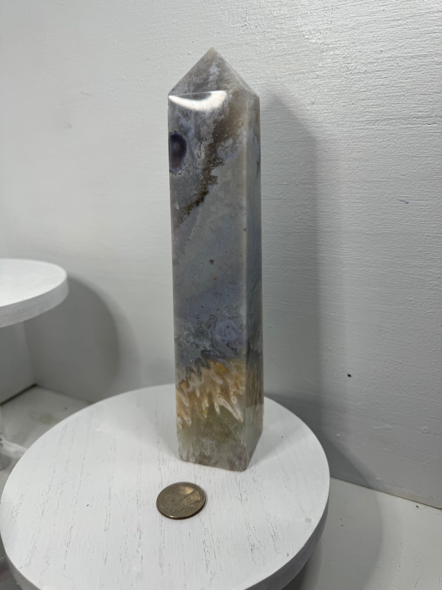 OCEAN JASPER TOWER -inner peace, emotional healing, spiritual renewal