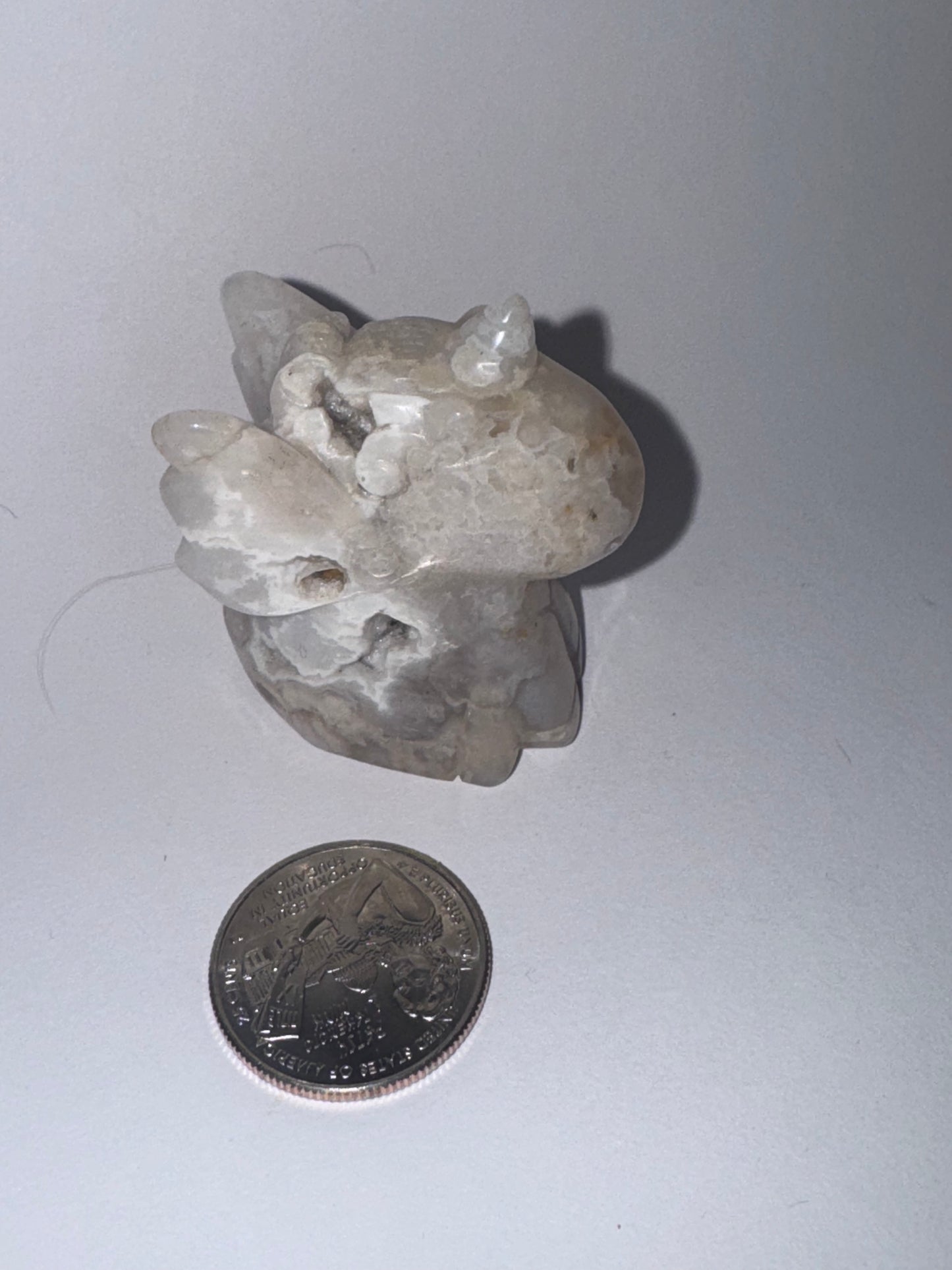 FLOWER AGATE UNICORN - Growth, Magic, and Inner Strength