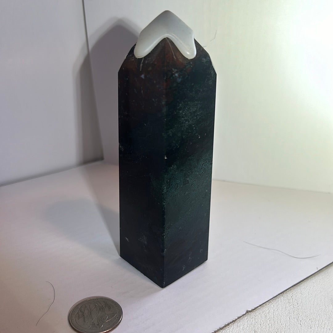 OCEAN JASPER TOWER -inner peace, emotional healing, spiritual renewal