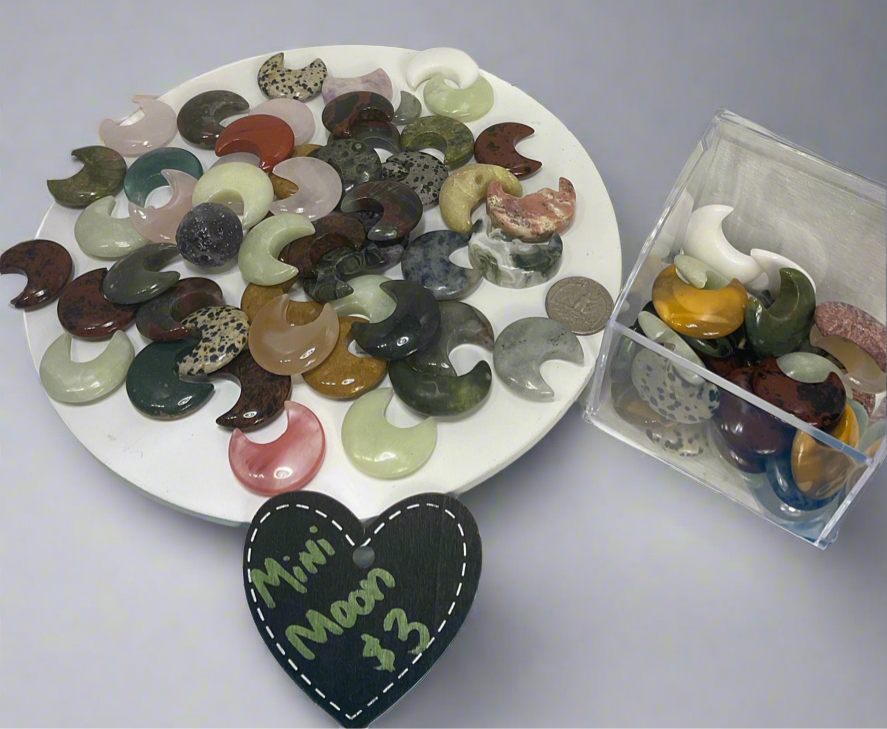 Mini moons (different materials $3)