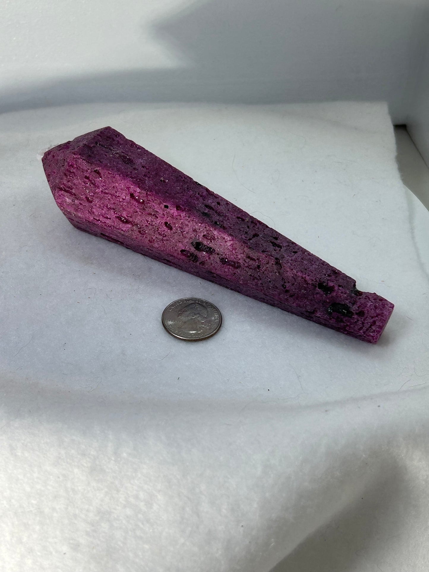 RUBY CONUBDRUM WAND- passion, loyalty, protection