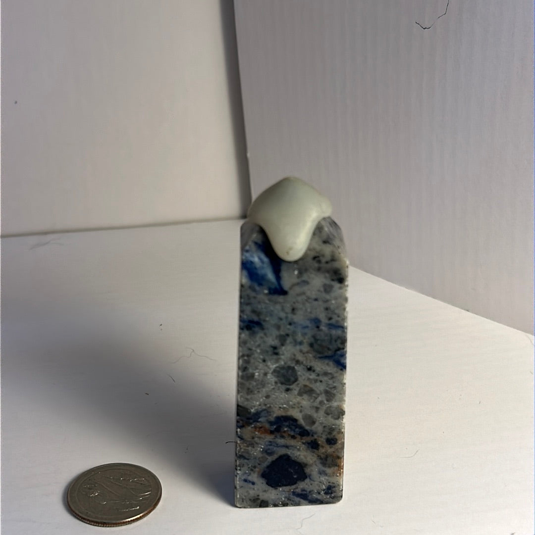 SODALITE TOWER-intuition, clarity, emotional harmony