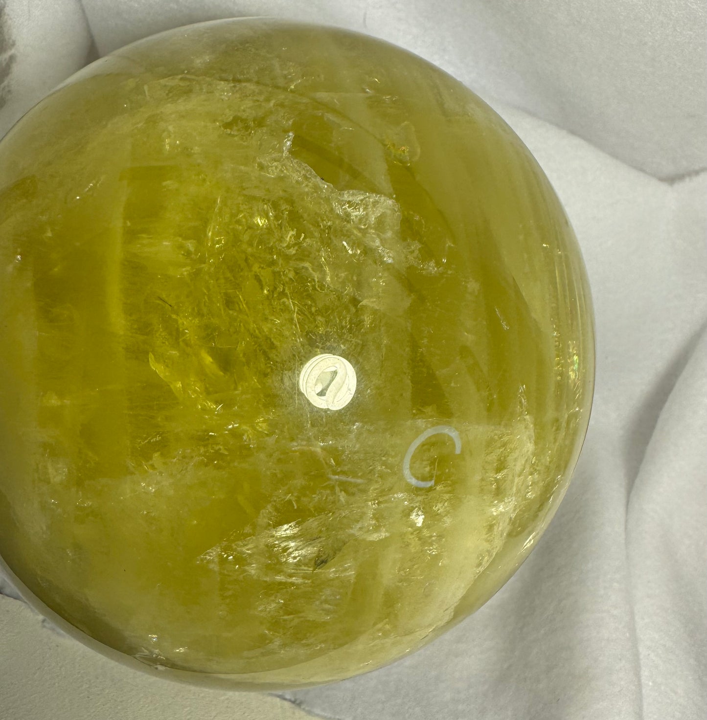 CITRINE spheres-abundance, prosperity, radiating warmth, joy, positivity