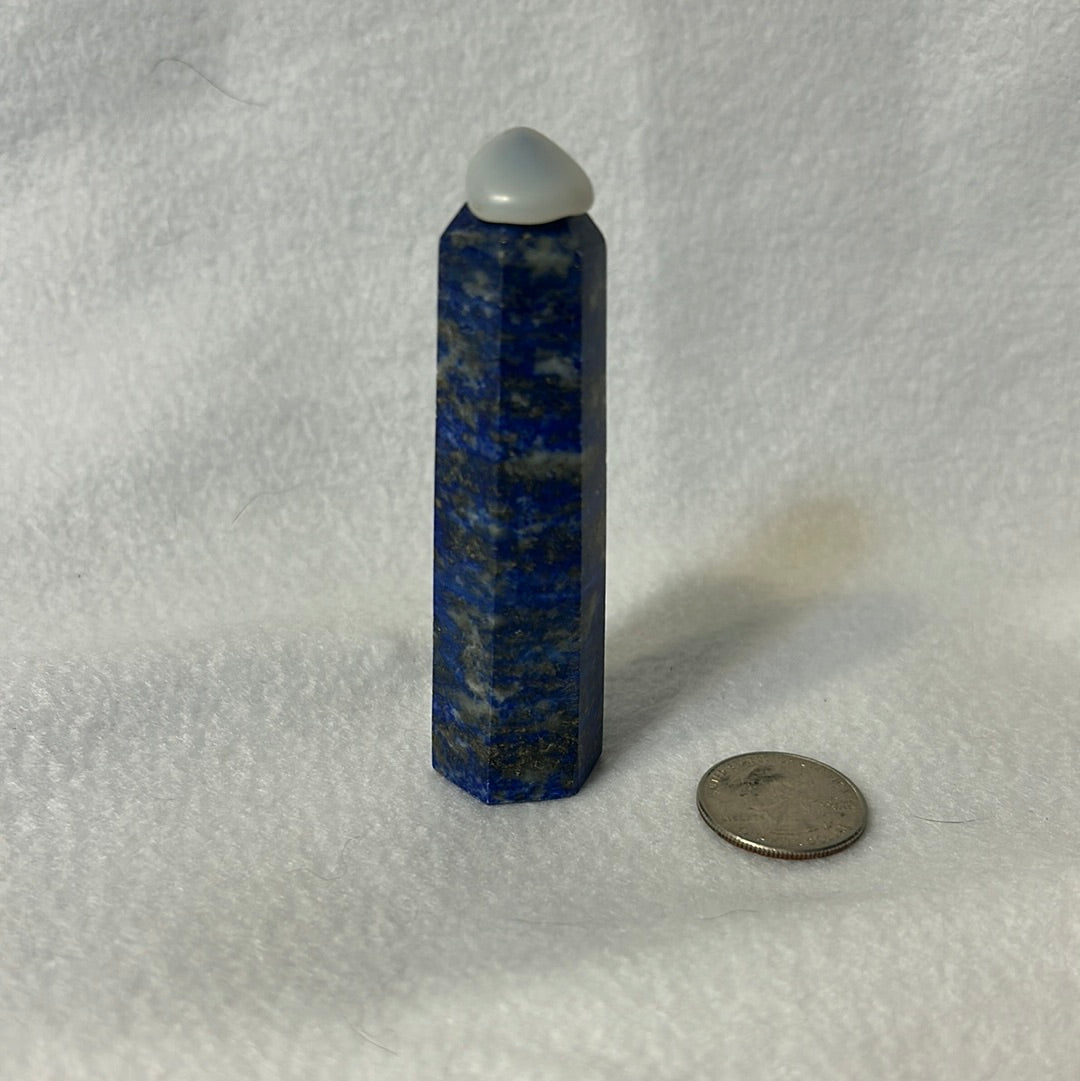 LAPIS LAZULI TOWER-confidence, honesty, integrity