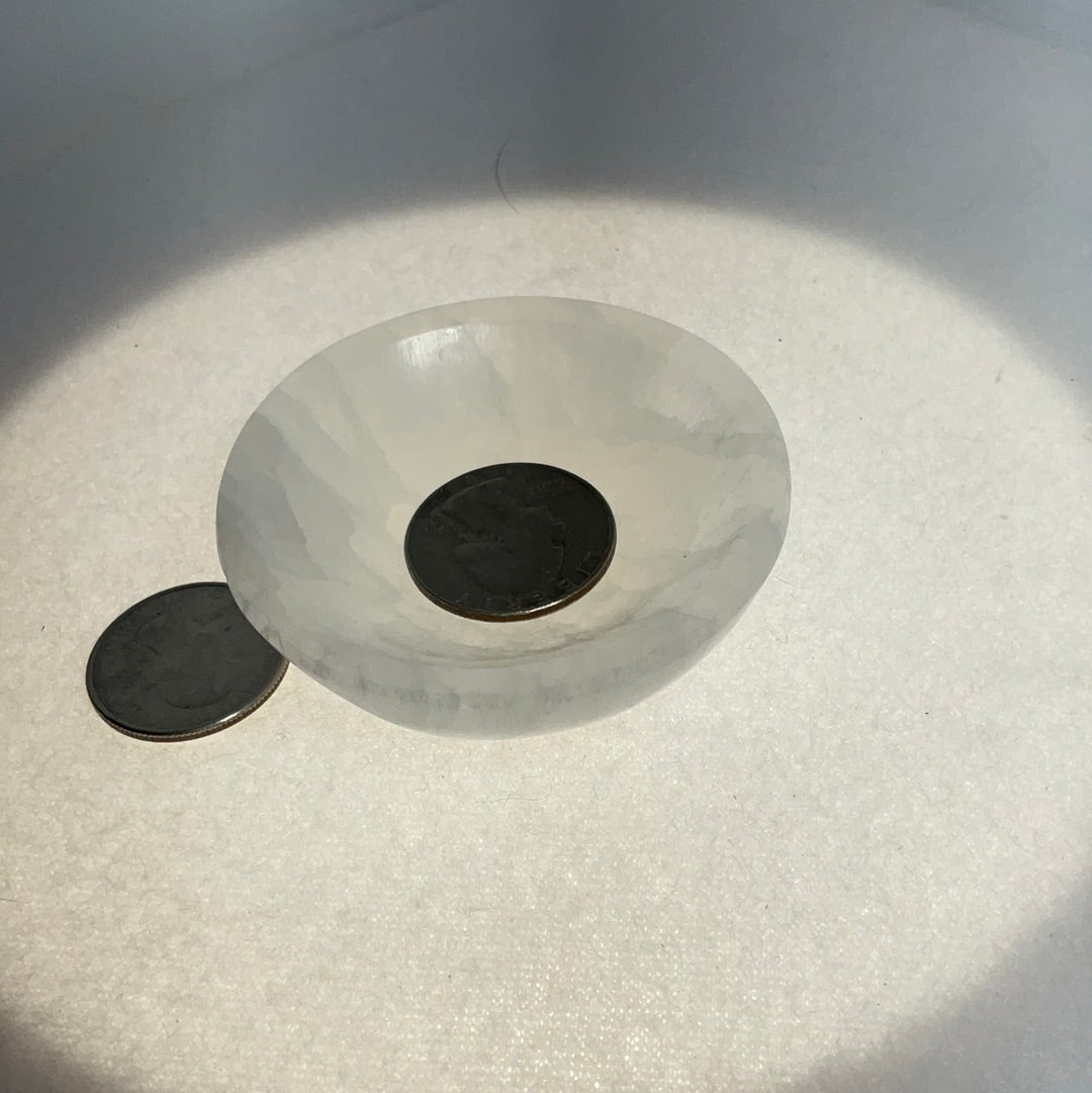 SELENITE BOWLS-Cleansing, Charging, Spiritual Light