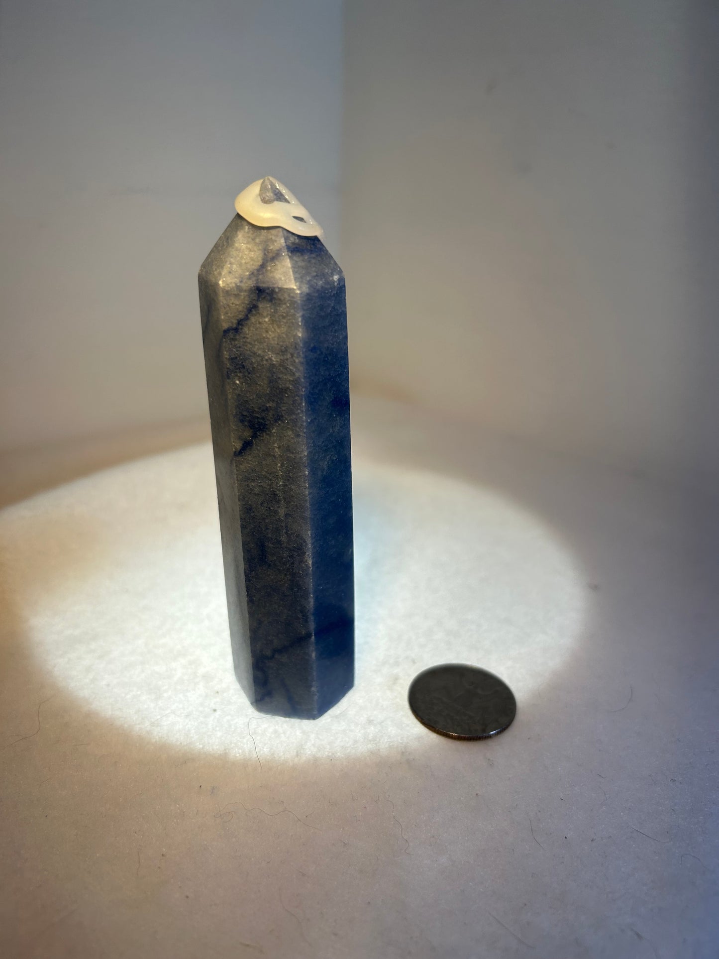 BLUE AVENTURINE TOWER-connection,communication, clarity