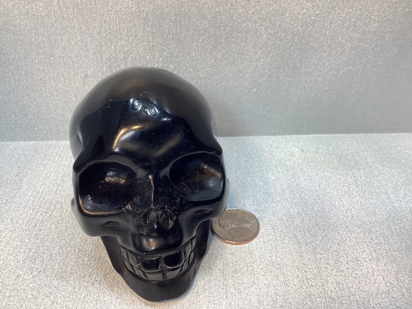OBSIDIAN SKULL- growth, protection, transformation