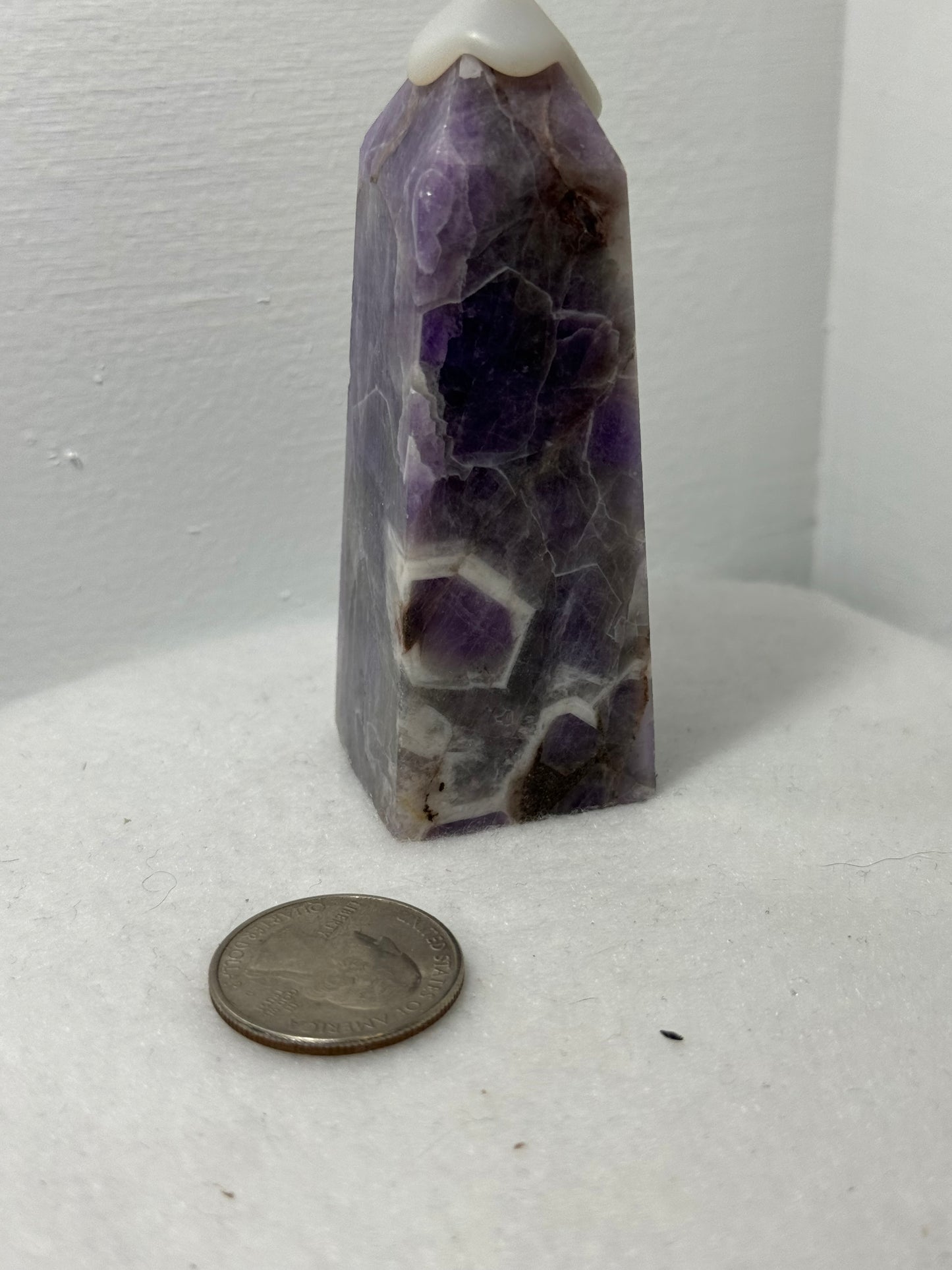 AMETHYST TOWER-peace, spiritual growth, intuition