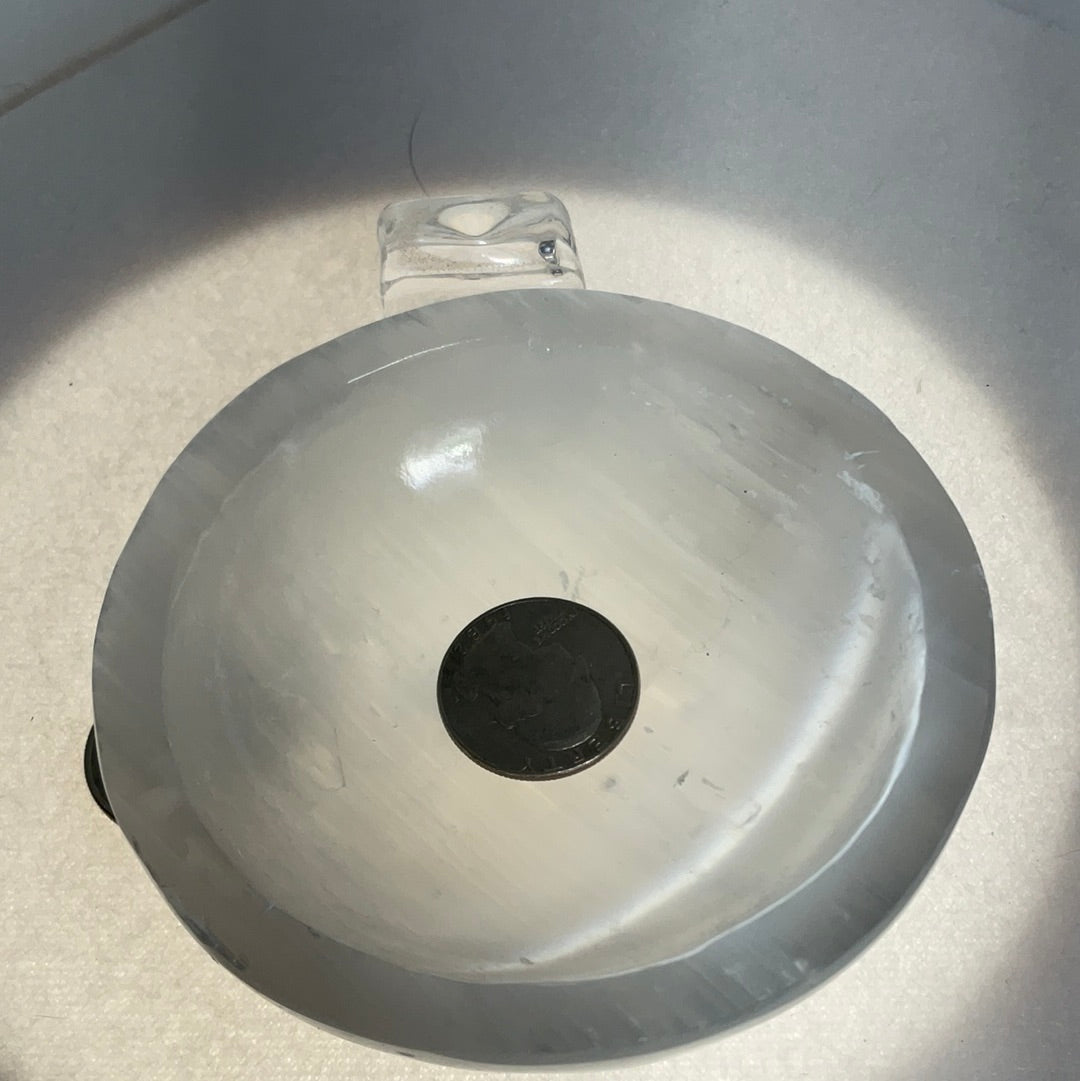 SELENITE BOWLS-Cleansing, Charging, Spiritual Light