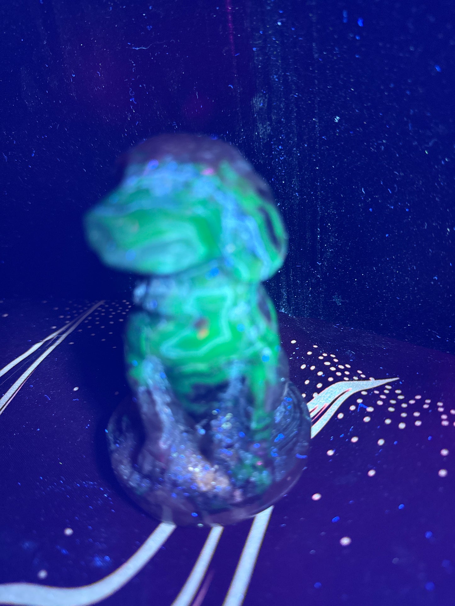 VOLCANO AGATE DOG -Loyalty, Protection, Grounding Energy