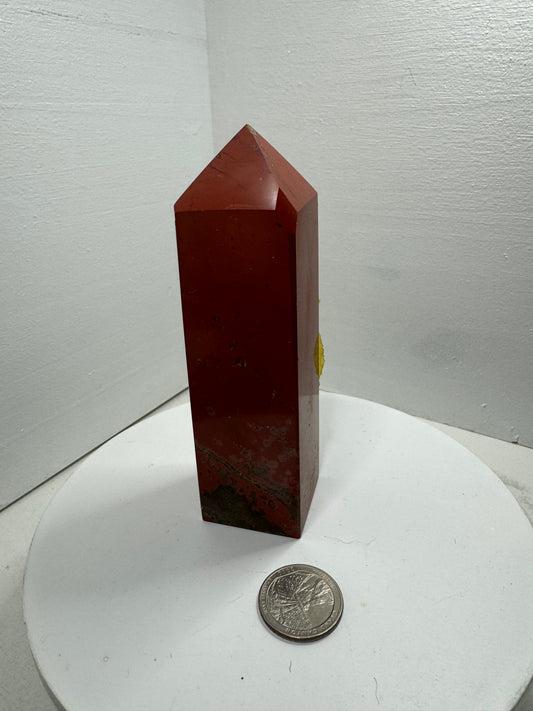 RED JASPER TOWER-energy, self confidence, compassion