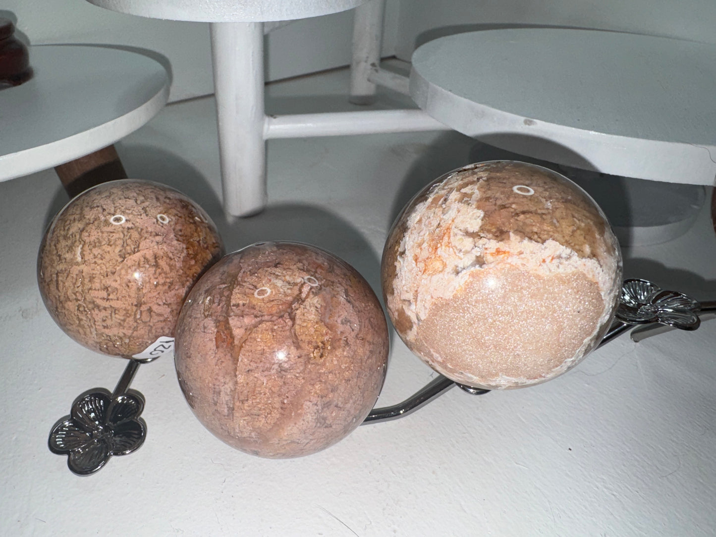 RHYOLITE SPHERE-joy, balance, determination