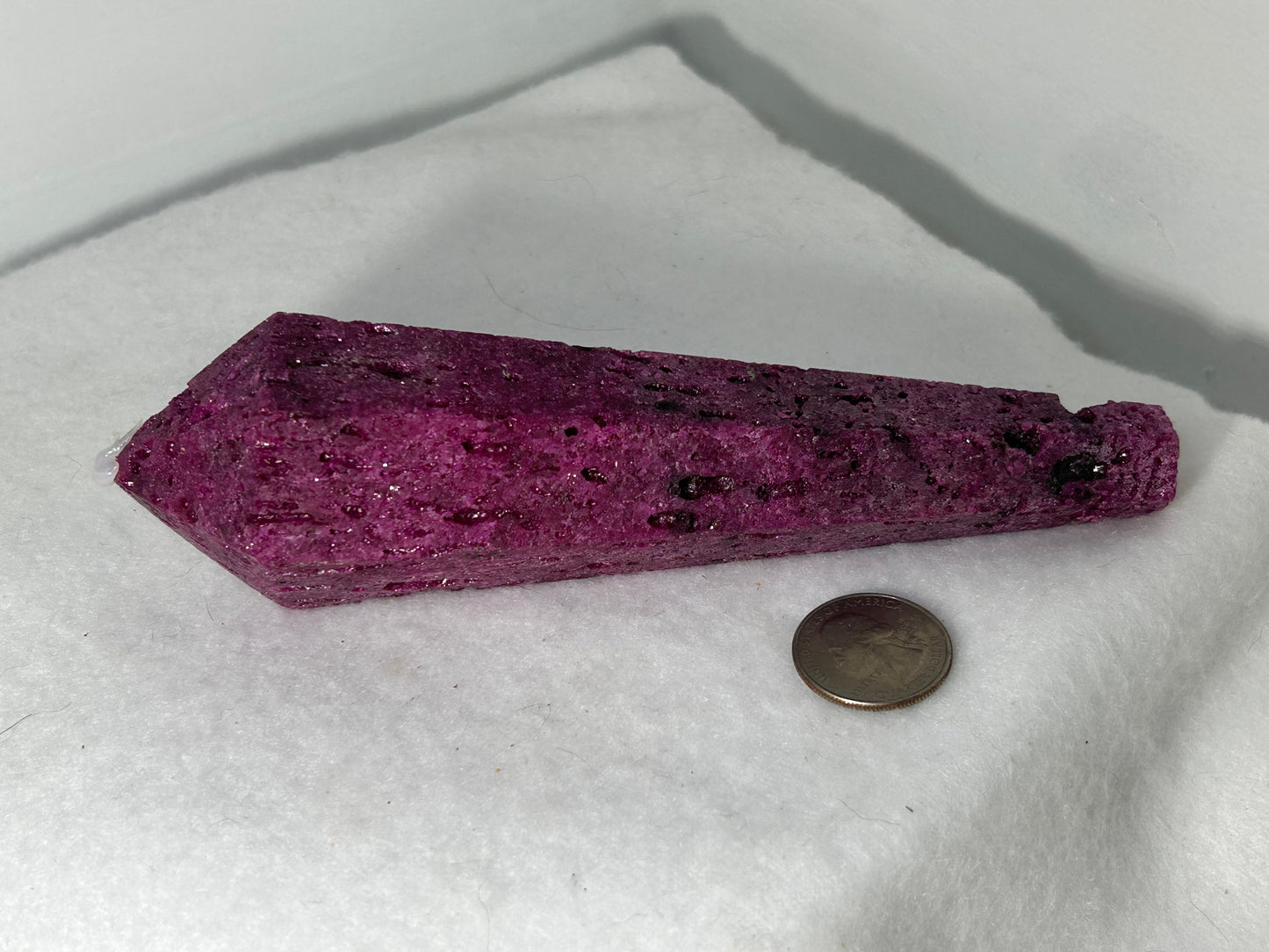 RUBY CONUBDRUM WAND- passion, loyalty, protection