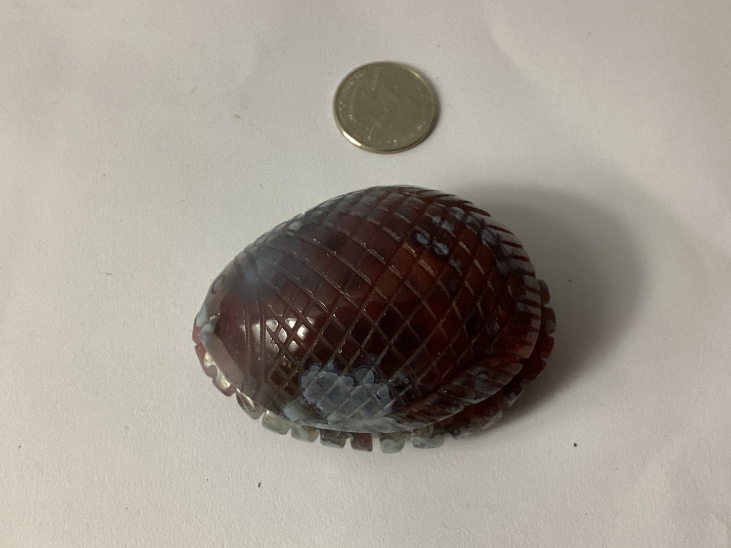 RED FOX AGATE FISH- Balance, Creativity, Flow